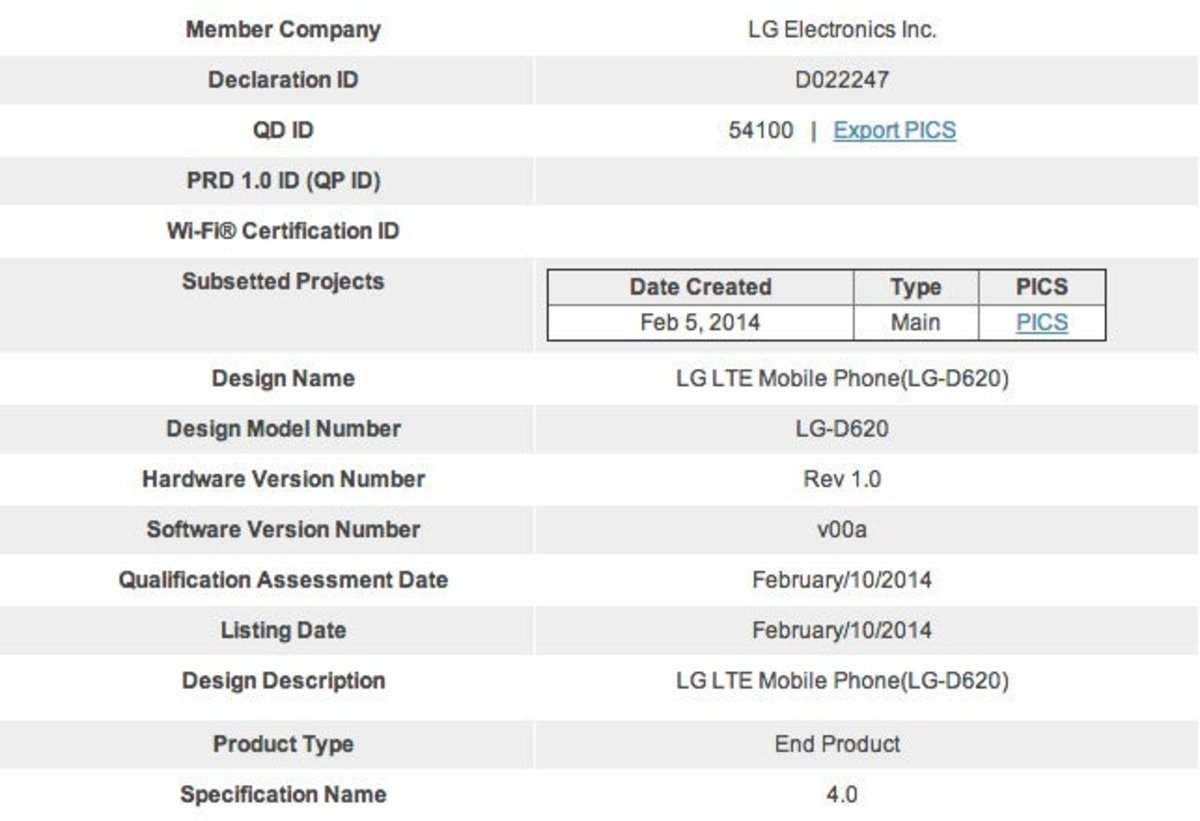 LG G2 Mini Certiticado