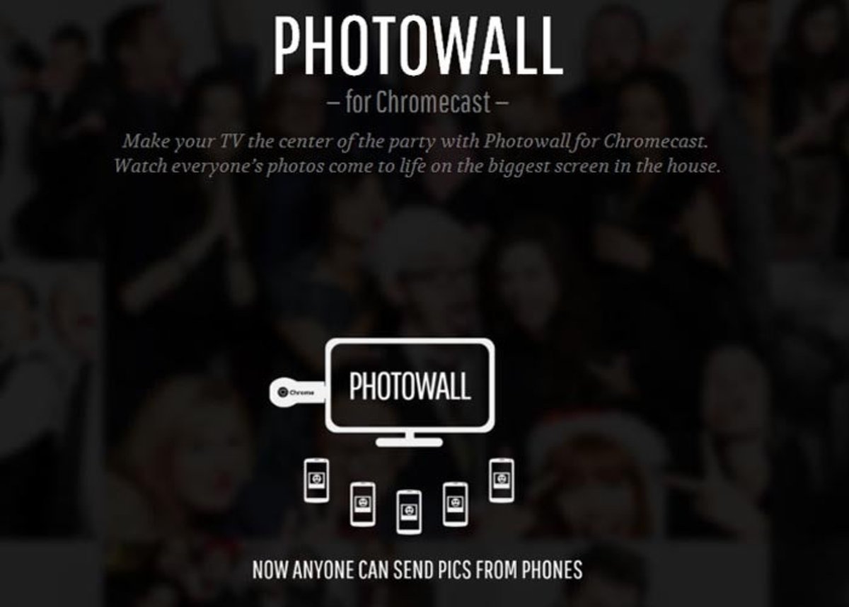 Google lanza Photowall for Chromecast para disfrutar de nuestras fotos y Chromecast