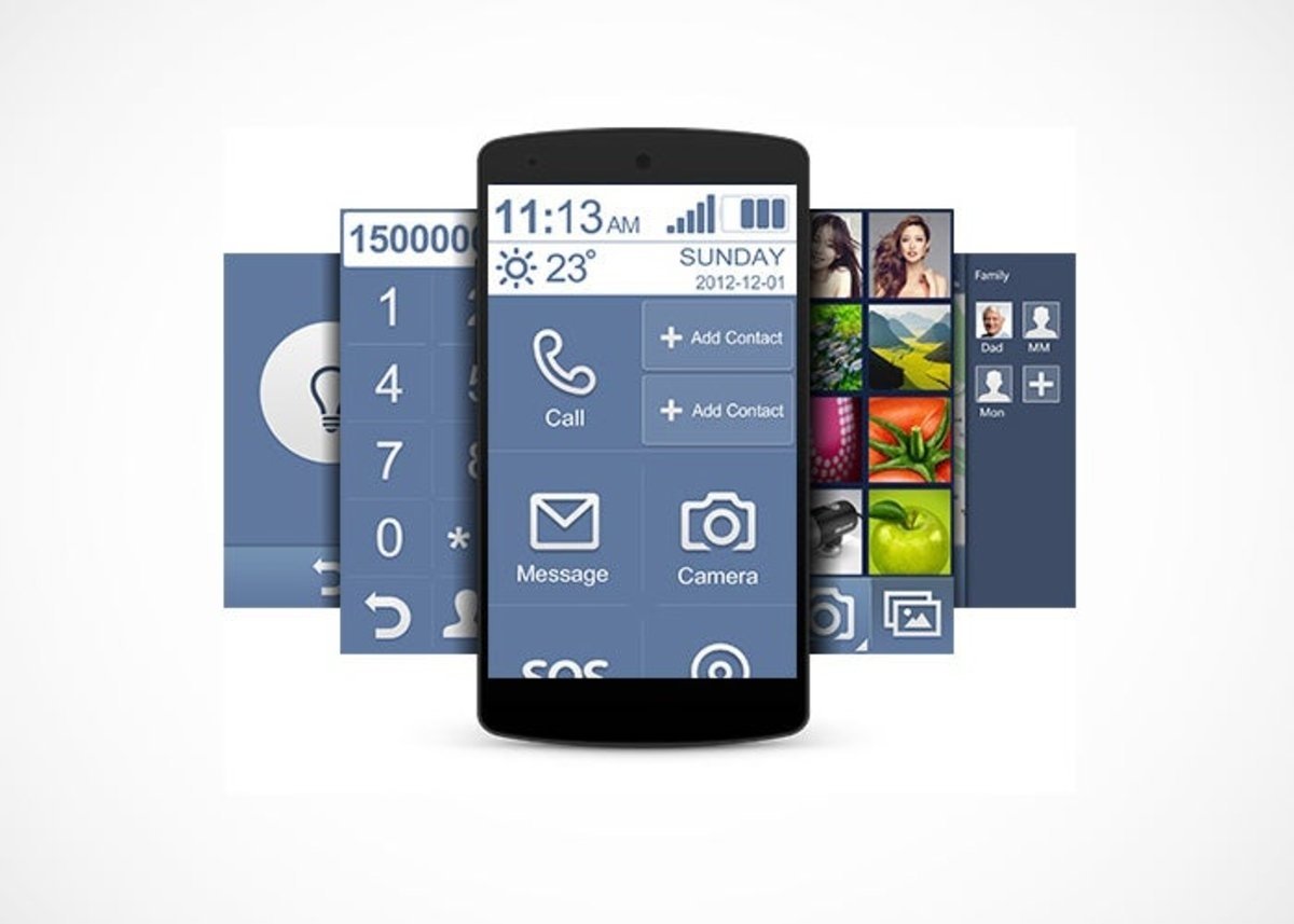 Necta Launcher facilita el manejo de un smarthphone a pequeños y mayores