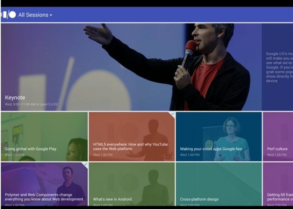 Google presenta la aplicación oficial para Google I/O 2014