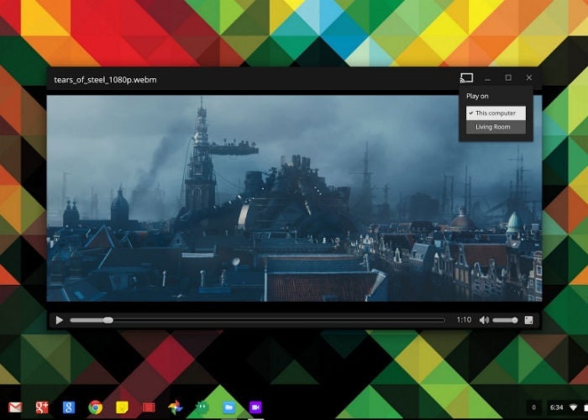 Ya puedes reproducir tus vídeos desde Chromebook a Chromecast a través de Google Drive