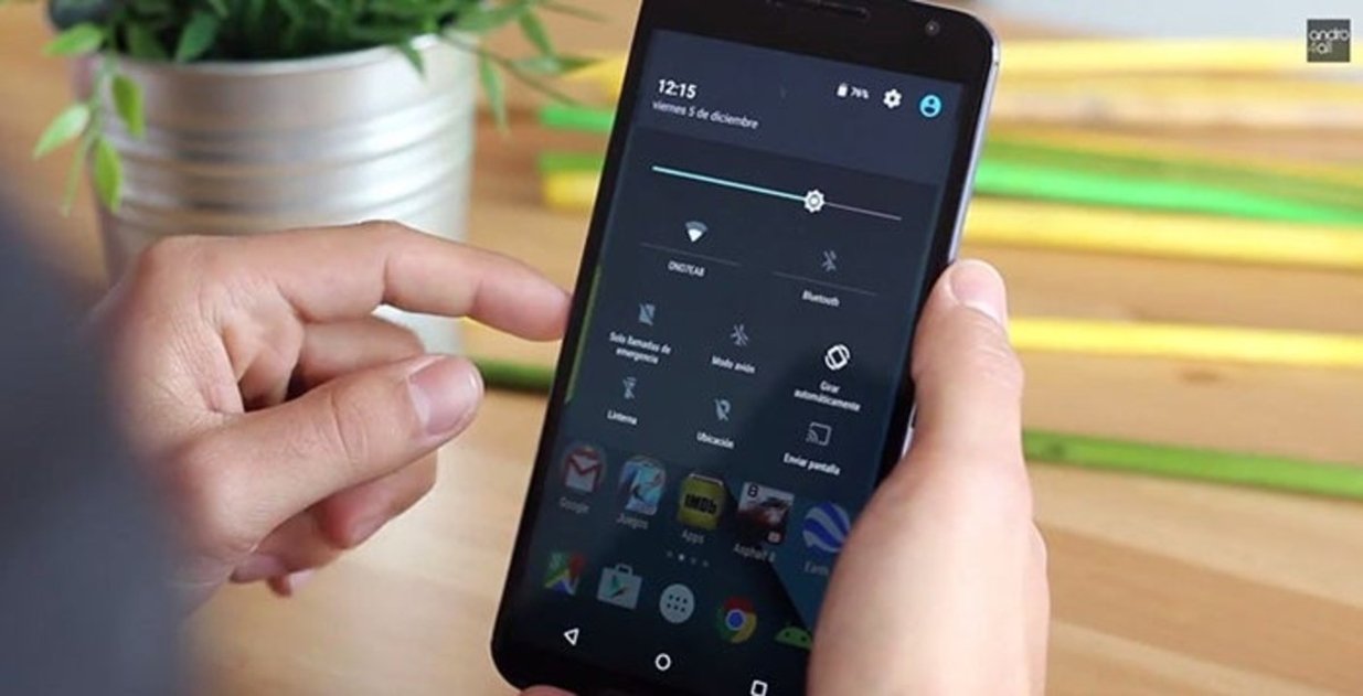 Ajustes rápidos en el Google Nexus 6
