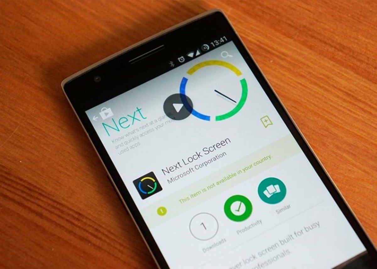 Next Lock Screen, la aplicación de Microsoft para Android se actualiza 
