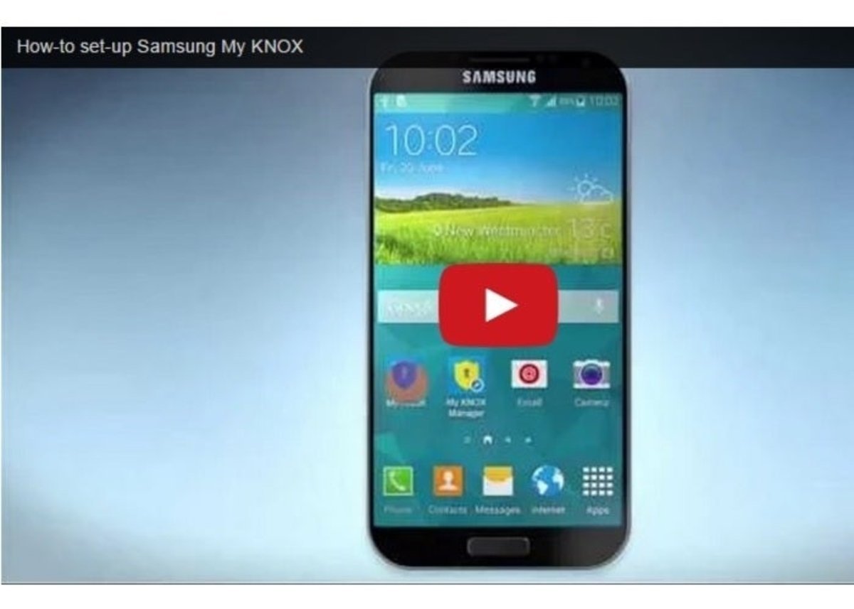 Samsung Galaxy S6: ¿visto en un vídeo de cómo instalar KNOX? 