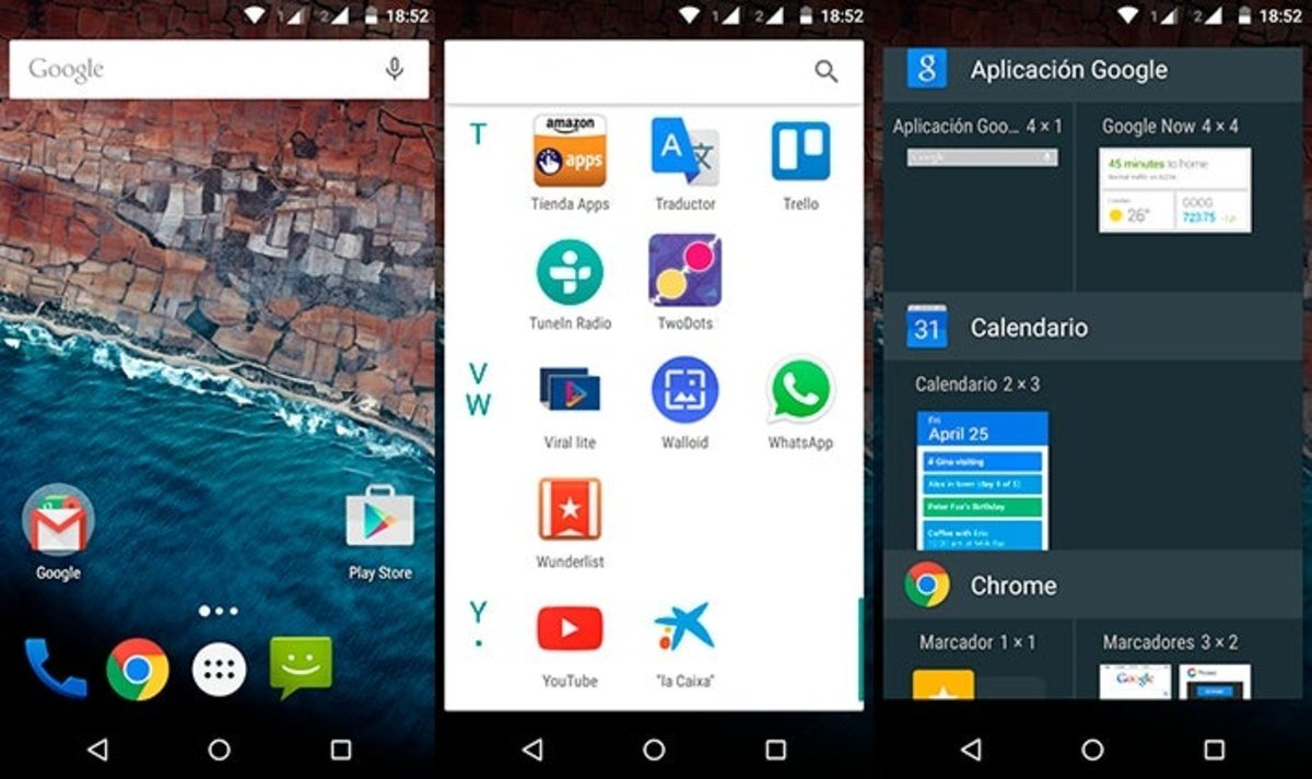 Instalar Google Now Launcher Android M