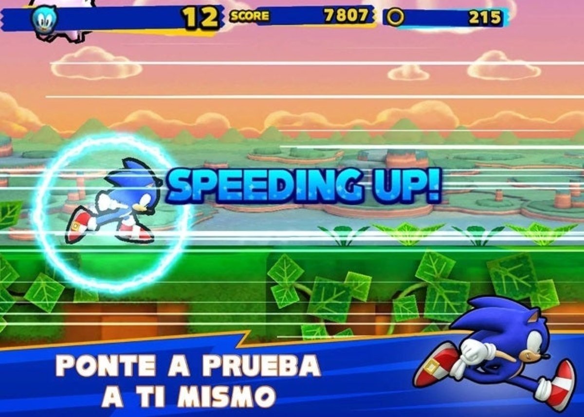 Sonic Runners, el erizo más famoso vuelve a Android en un juego algo descafeinado