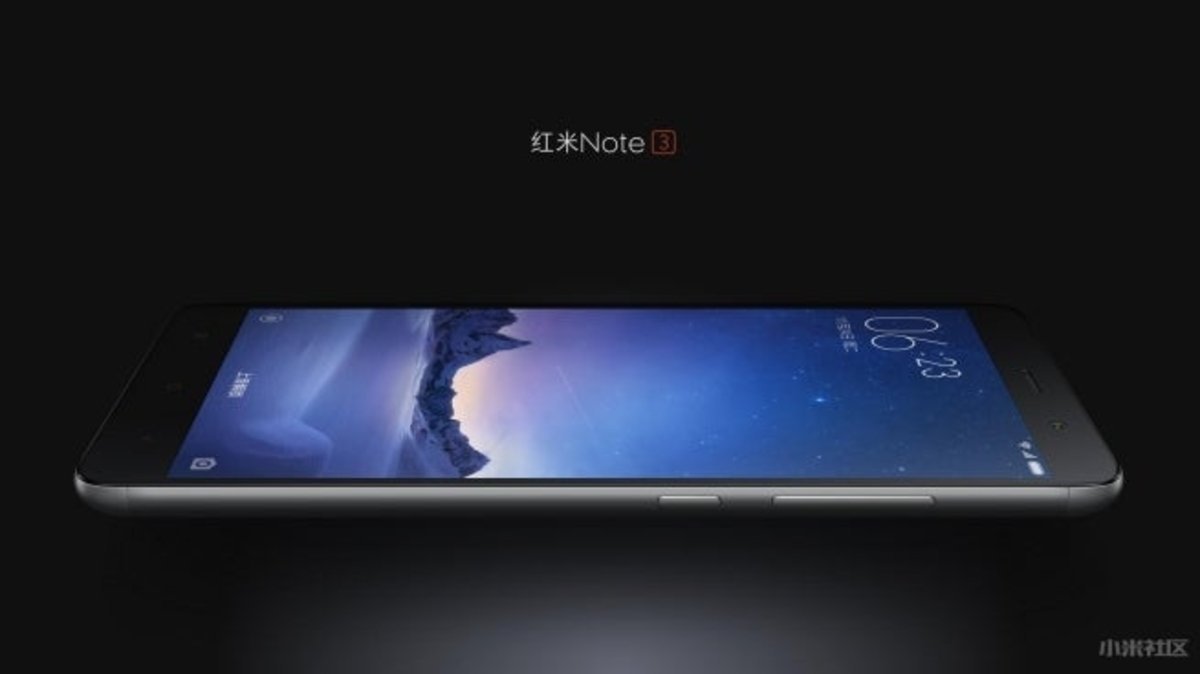 Se presenta el Xiaomi Redmi Note 3, hecho de metal y con dos variantes
