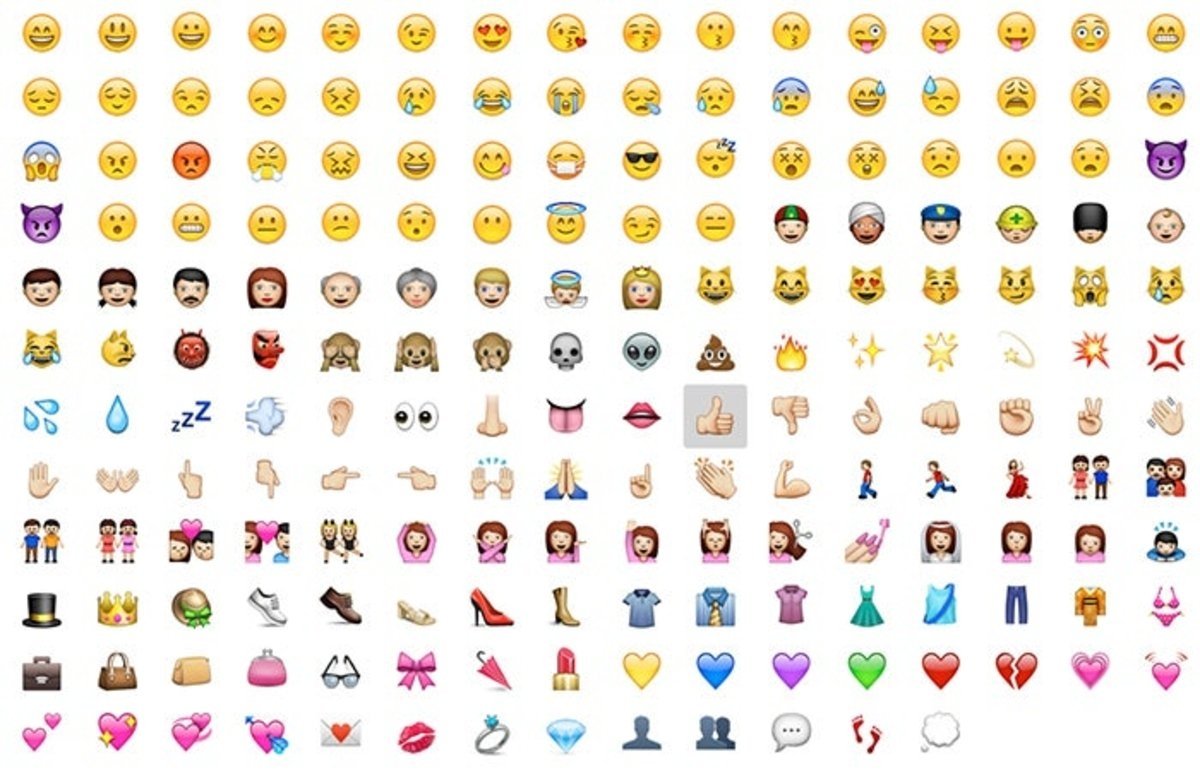 Emojis nuevos Android Unicode