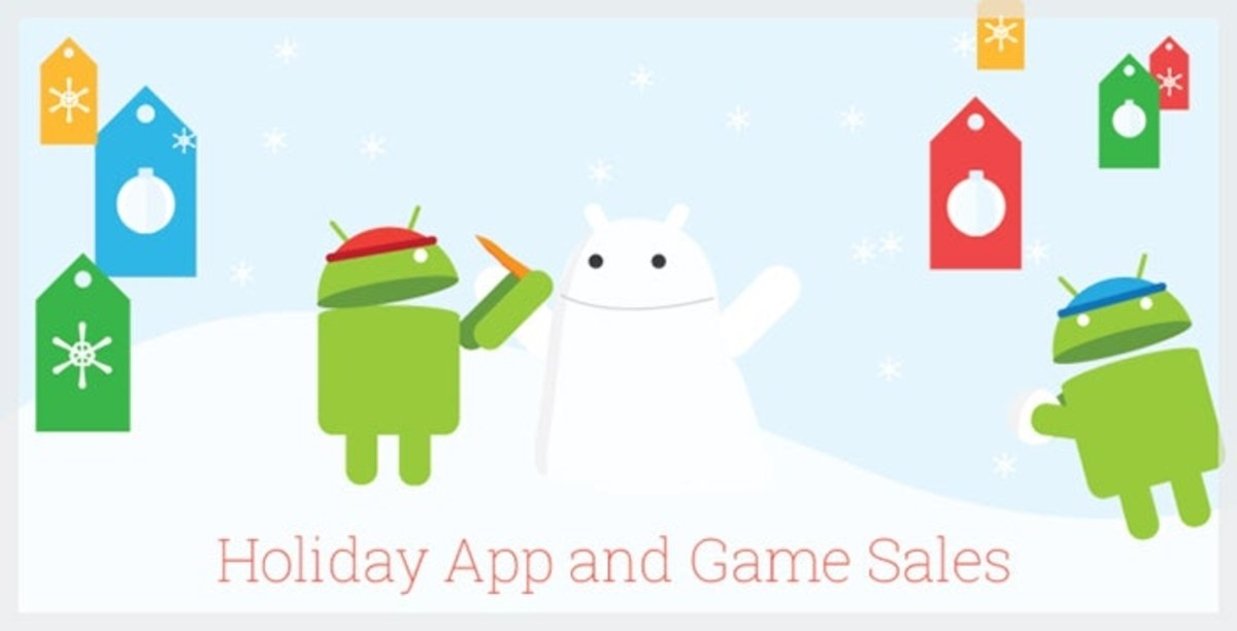 Google Play Rebajas Navidad 2015 Android Nieve
