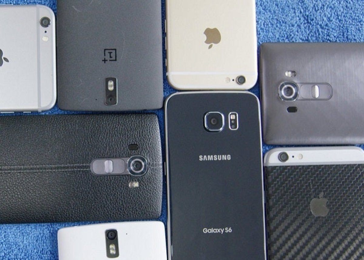 Smartphones 2015 destacada monton