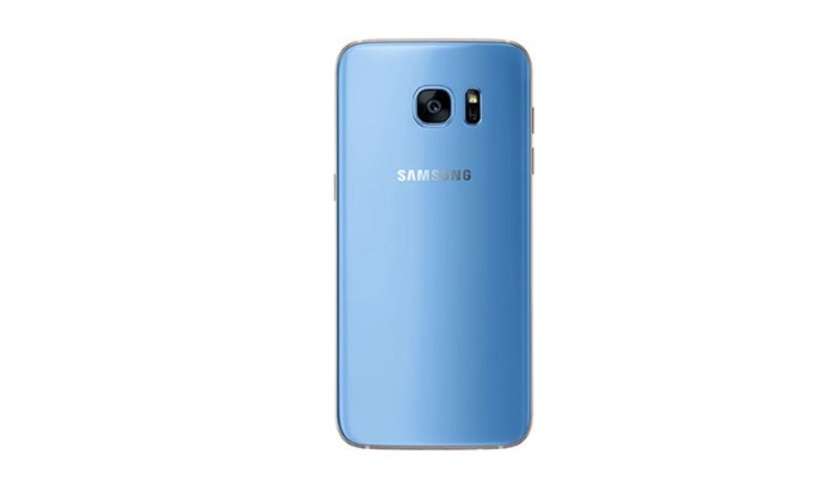 Vemos más de cerca el nuevo Galaxy S7 Edge azul coral