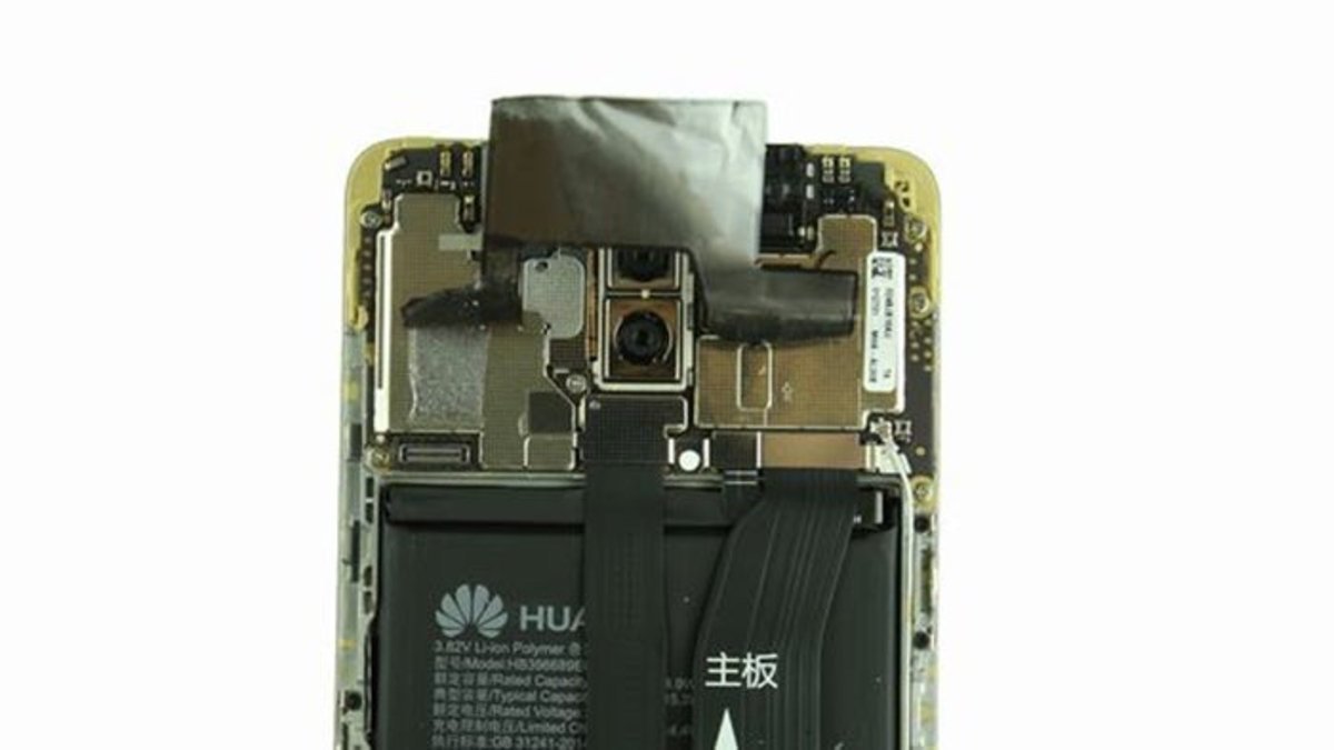 Así es el Huawei Mate 9 por dentro
