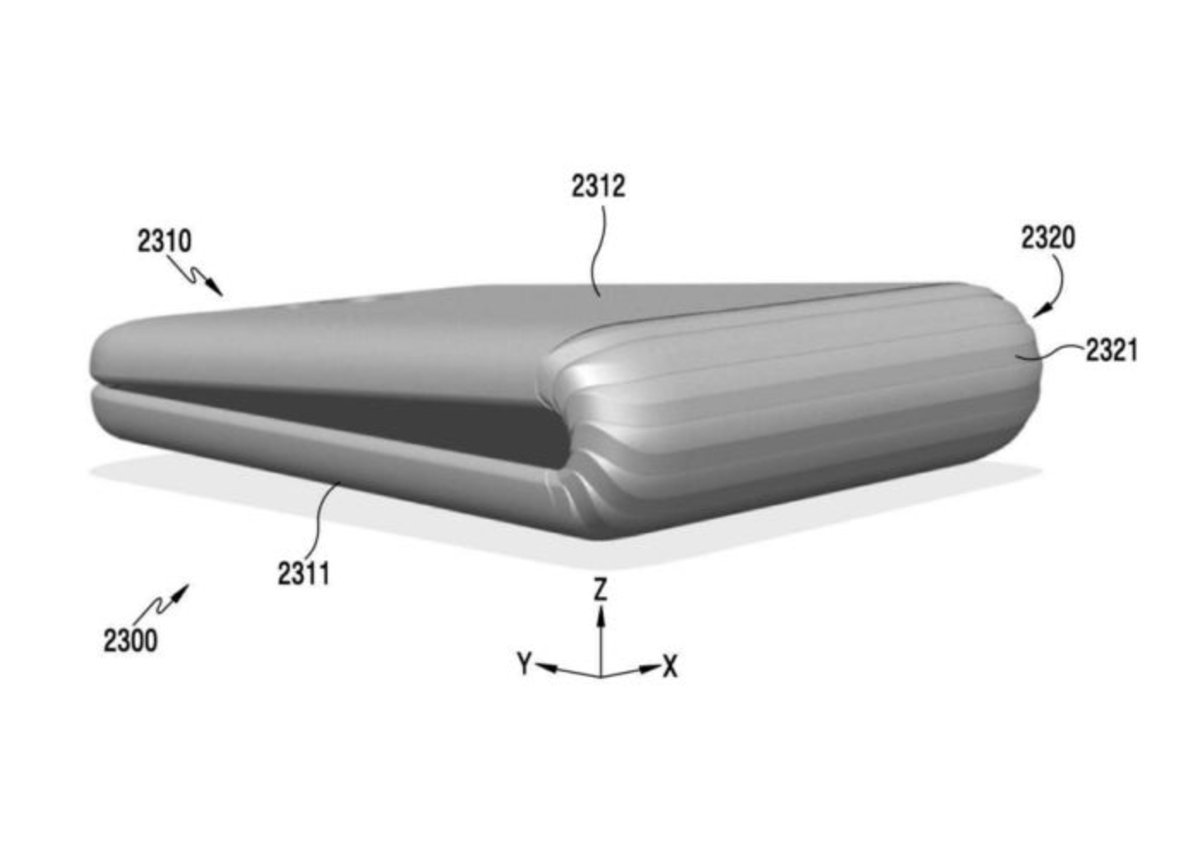La nueva patente de Samsung nos deja ver cómo funcionará su panel OLED flexible