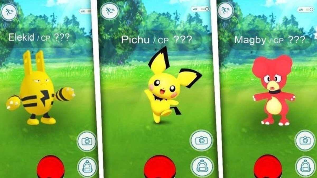 Cómo conseguir a Togepi, Pichu y otros baby Pokémon en Pokémon GO