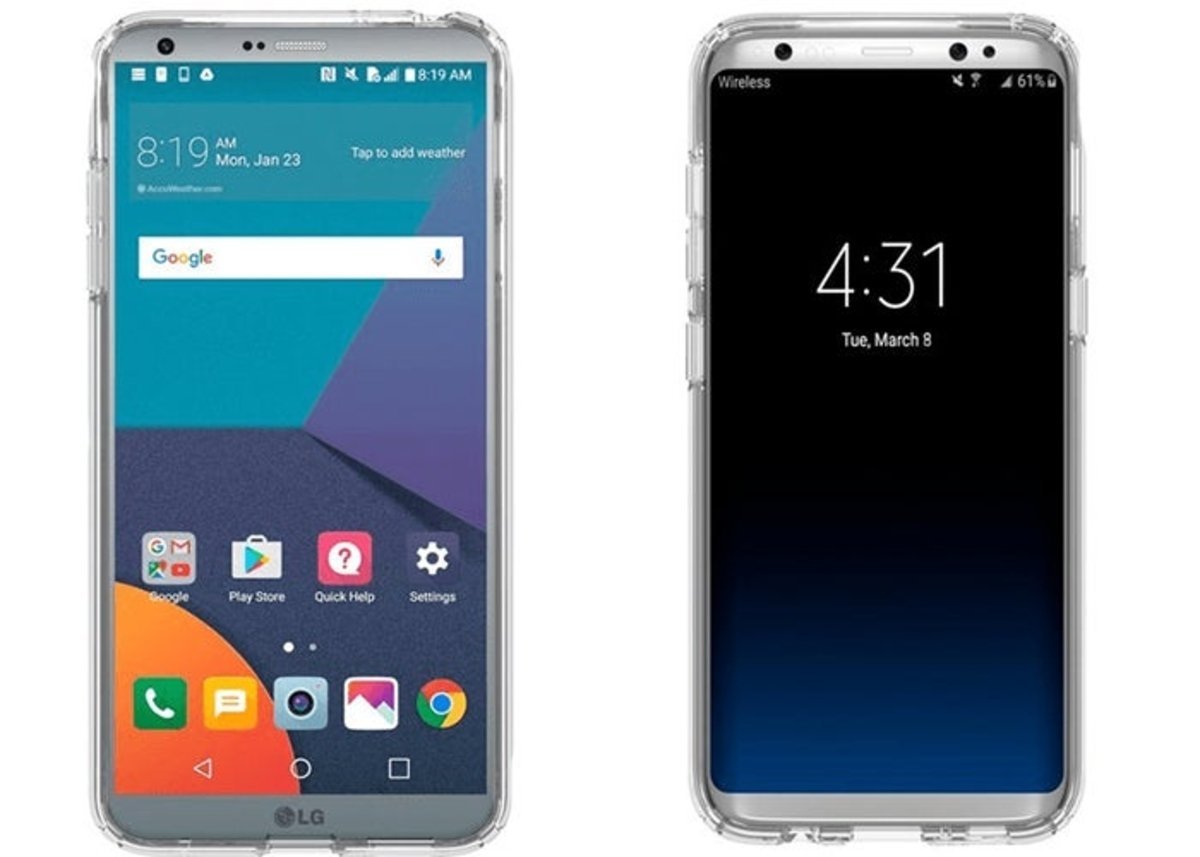 LG G6 y Samsung Galaxy S8 filtrados