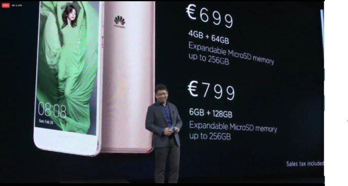Precios oficiales Huawei P10 Plus