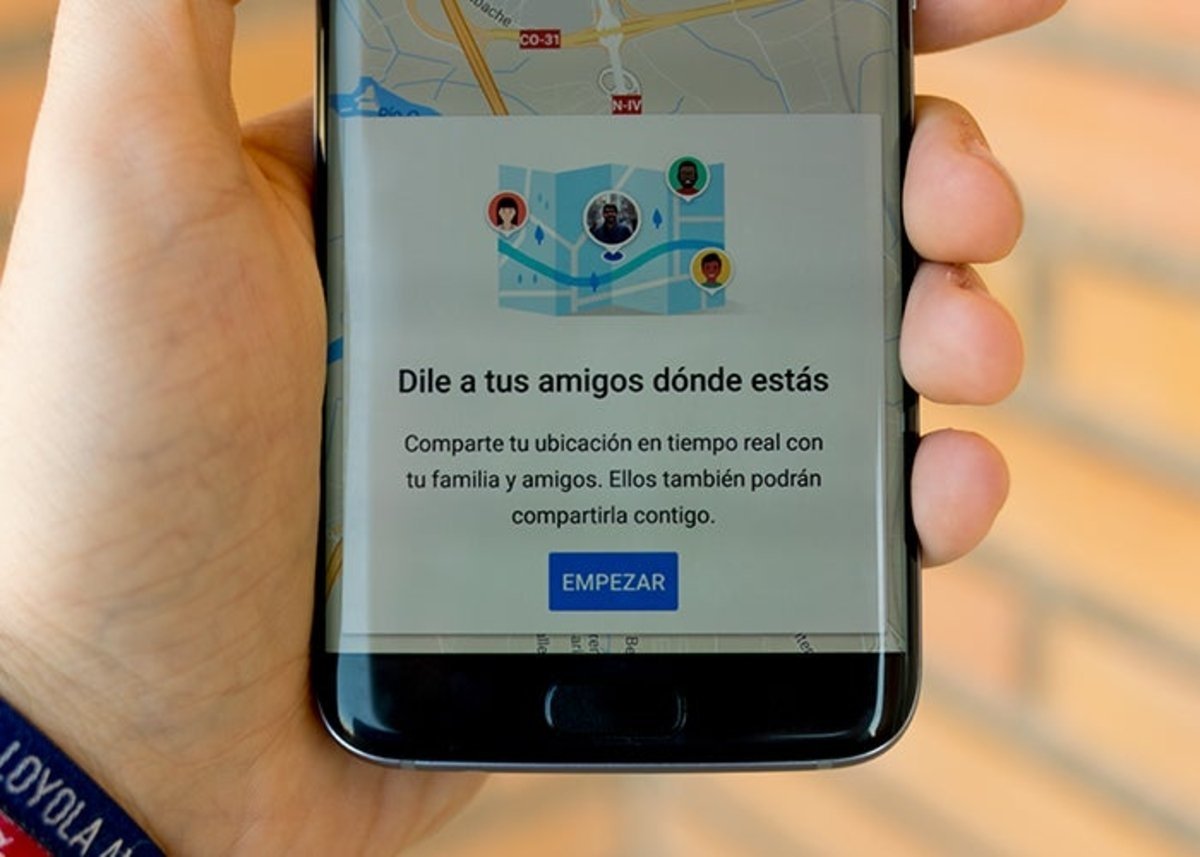 Compartir ubicación en directo Google Maps android