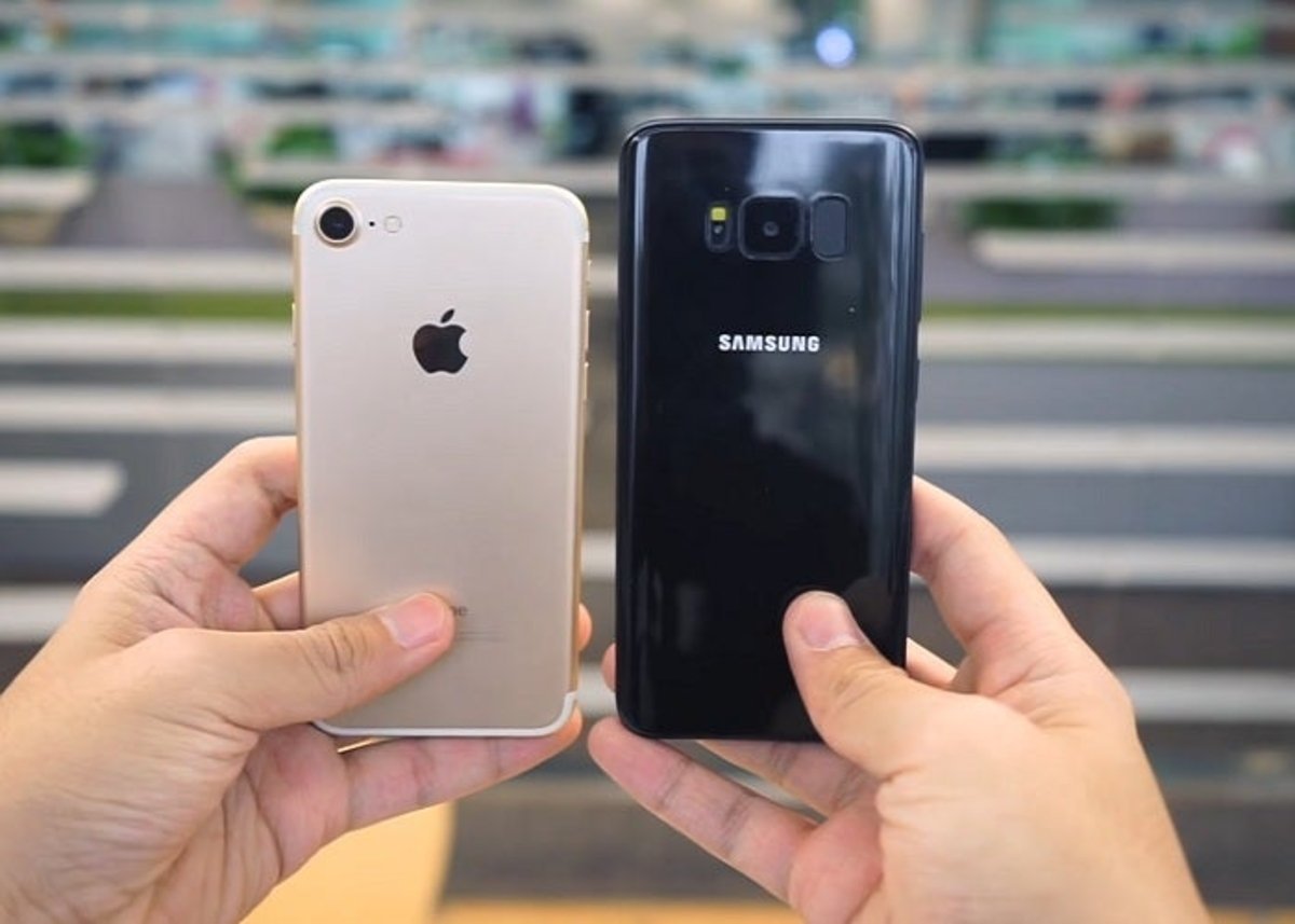Samsung Galaxy S8 comparativa tamaño