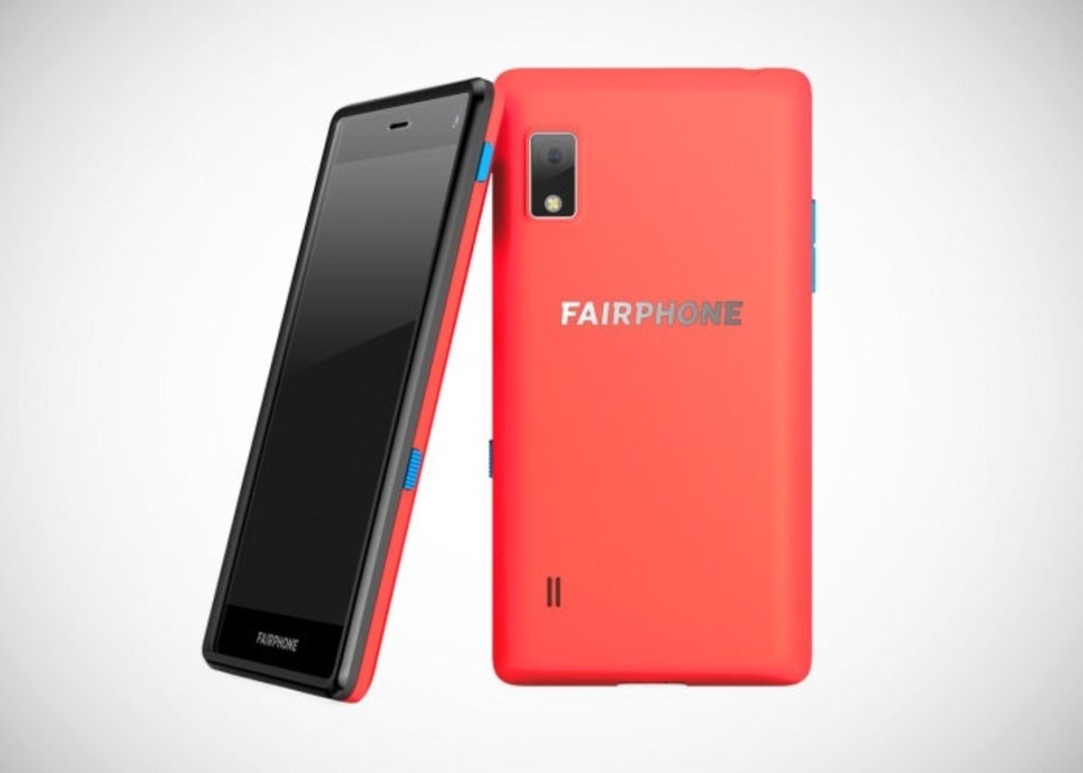 Fairphone 2 rojo movil etico