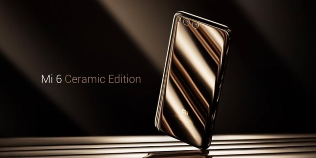 Xiaomi Mi 6 edición especial de cerámica