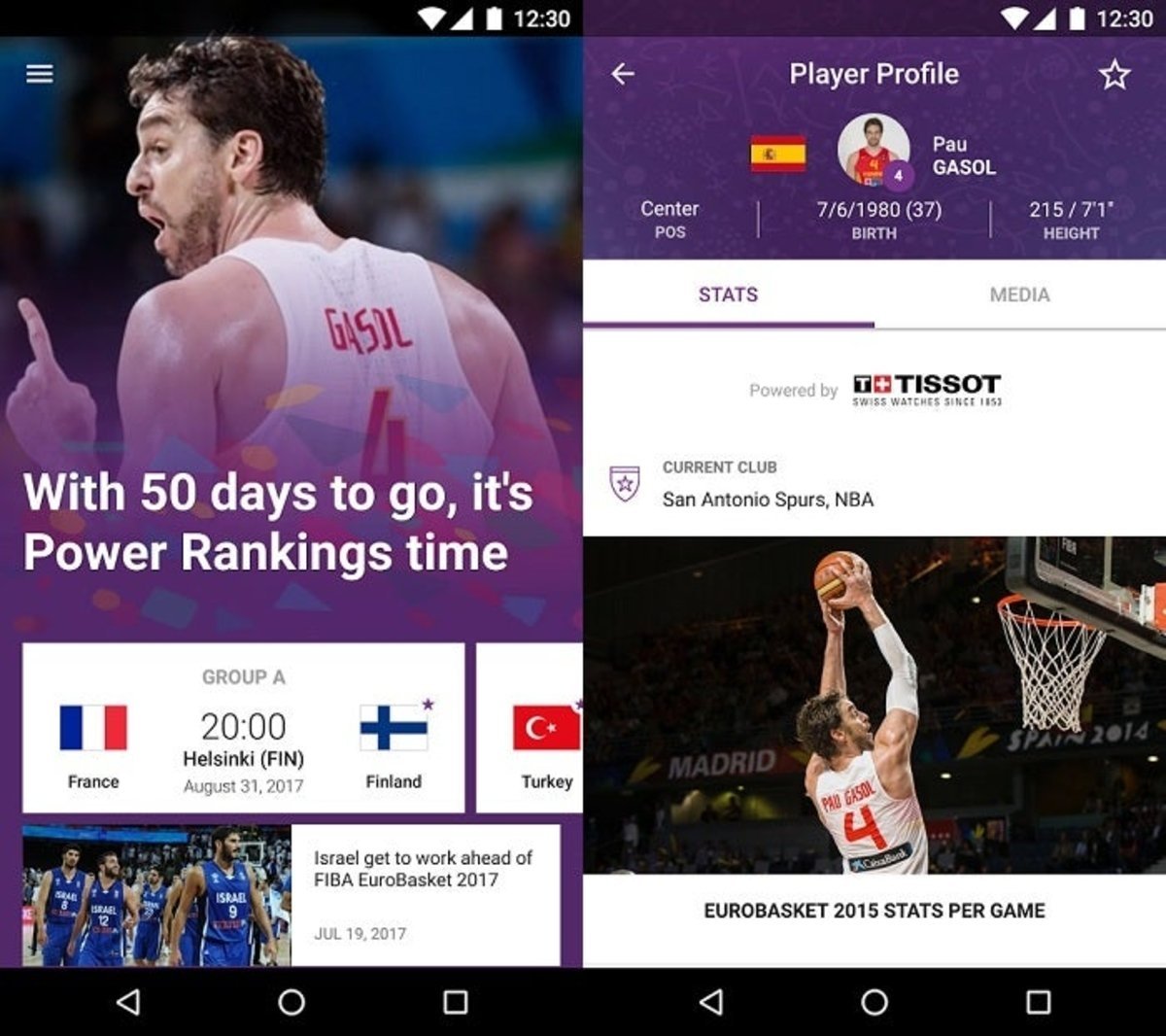 eurobasket 2017 aplicacion