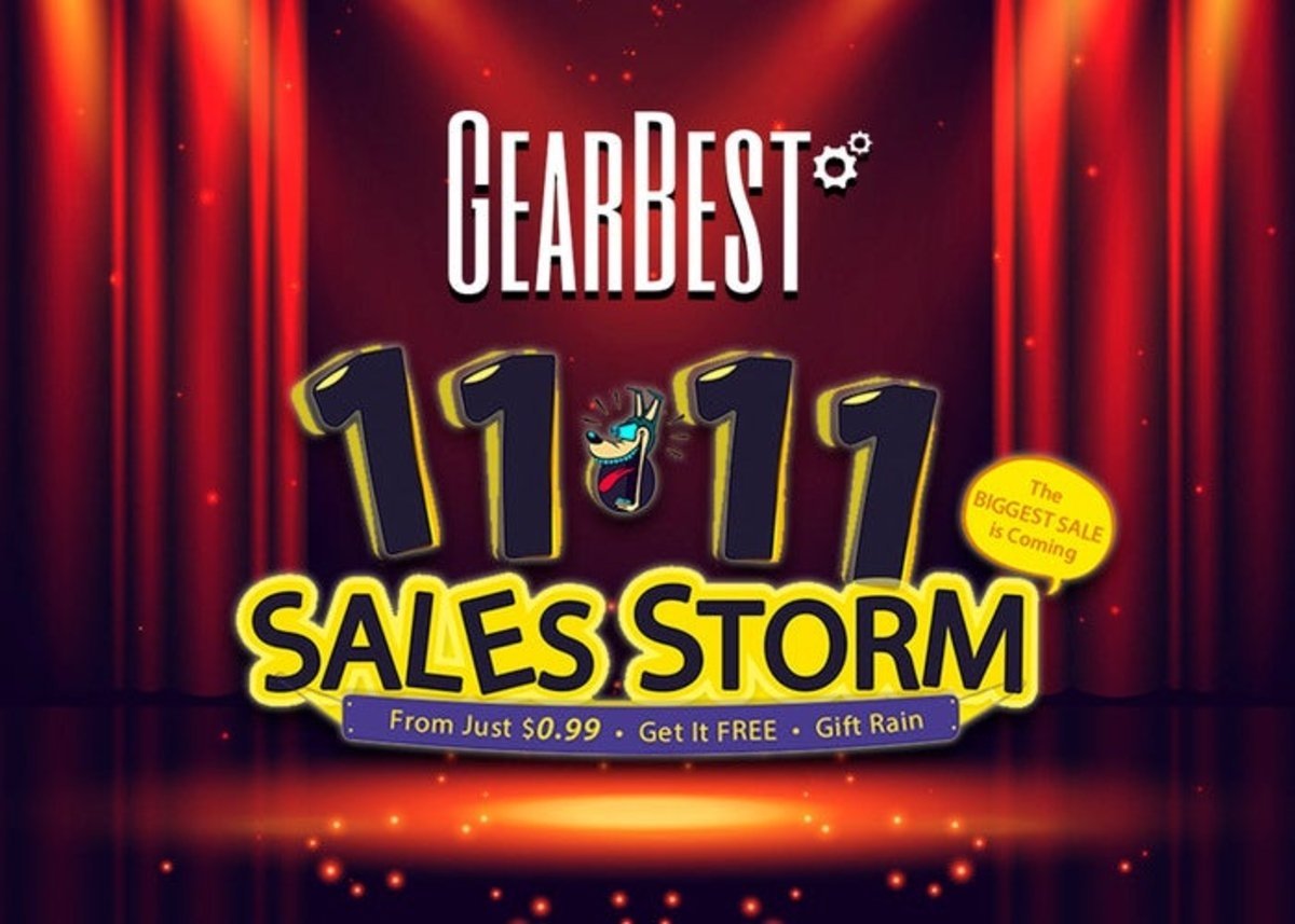 Aprovecha los enormes descuentos en el 11.11 de GearBest
