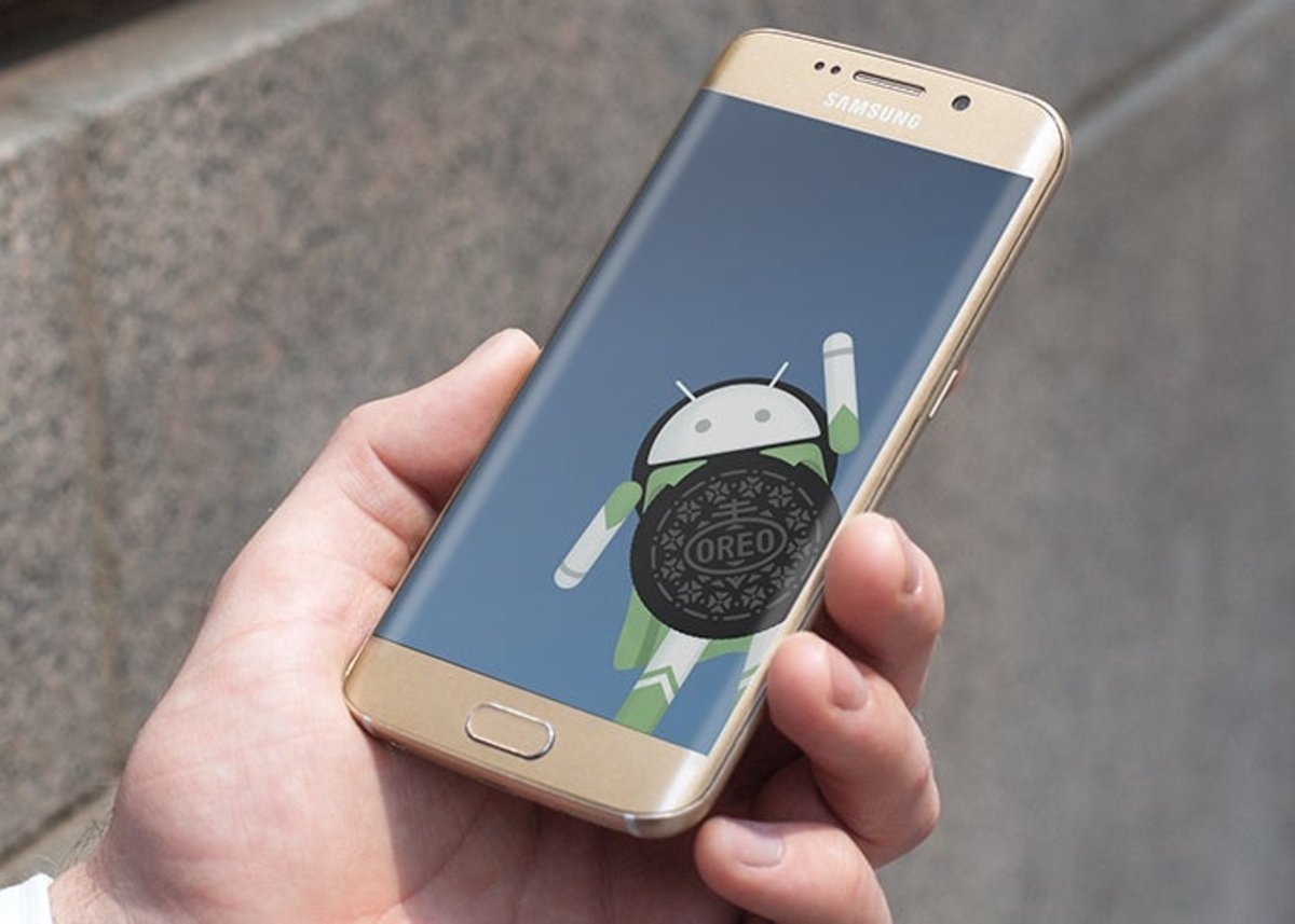 Galaxy S7 con Android Oreo