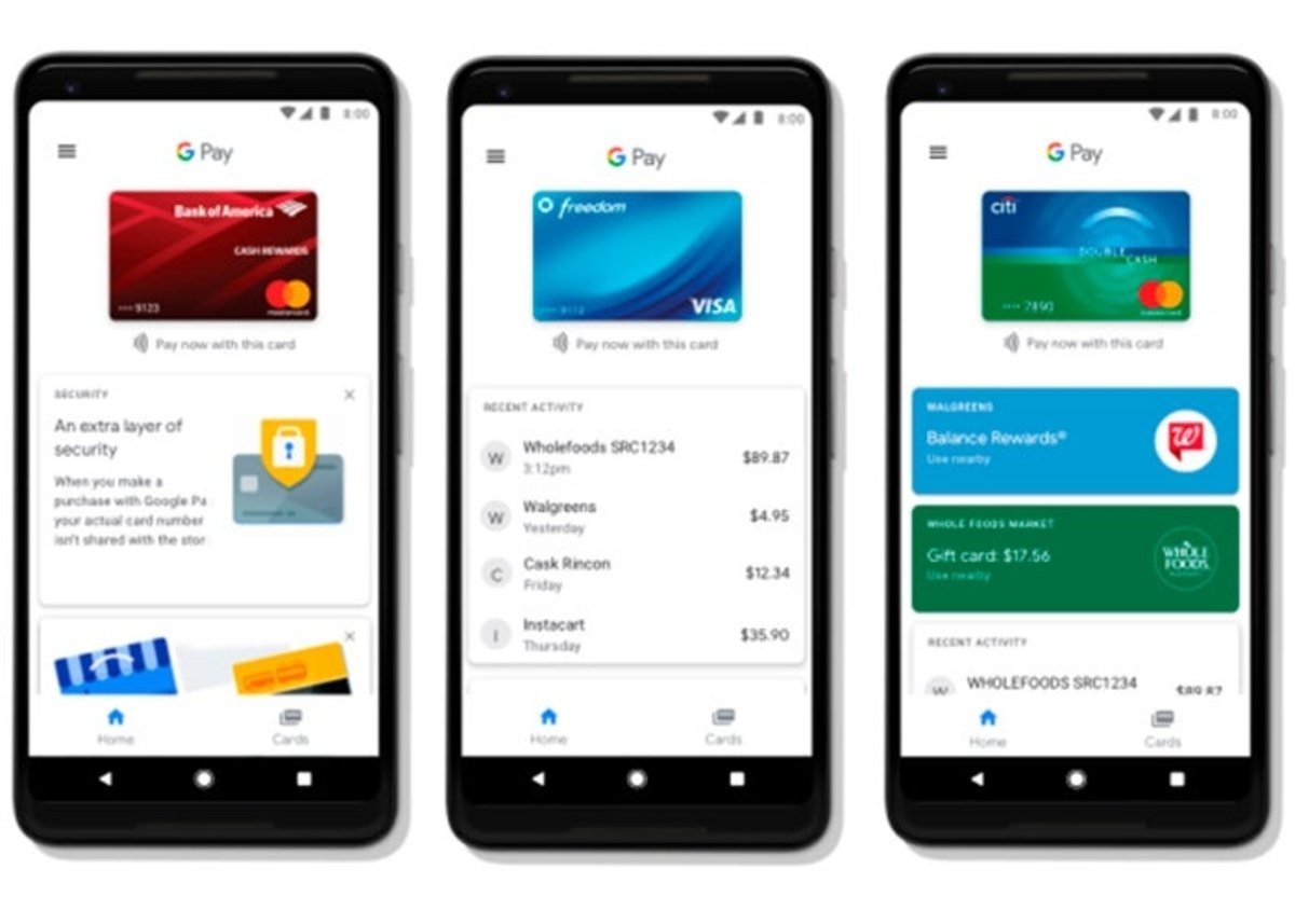 Ya es oficial: Google Pay empieza llegar a los dispositivos Android