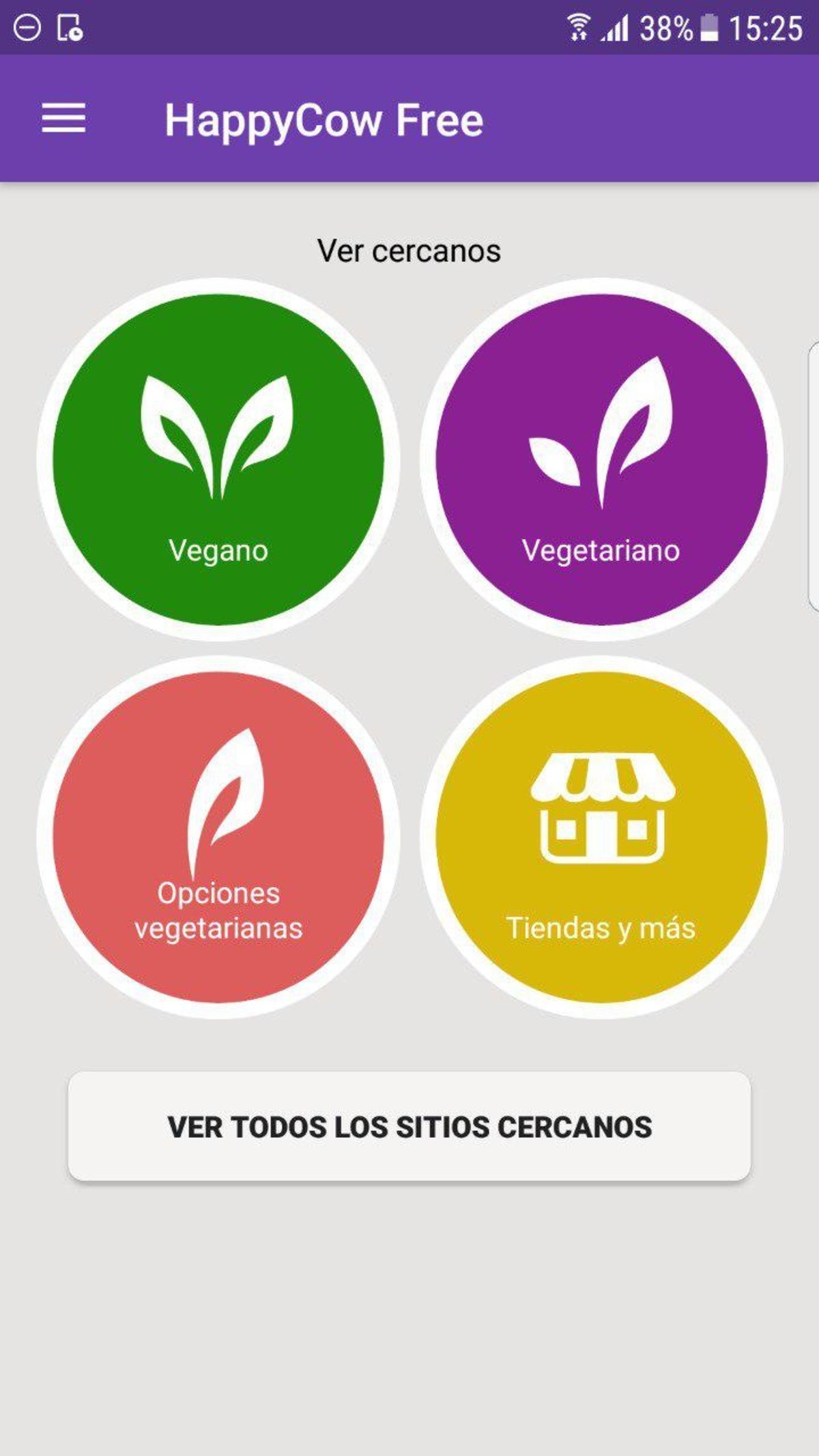La mejor app Android para encontrar restaurantes veganos y vegetarianos