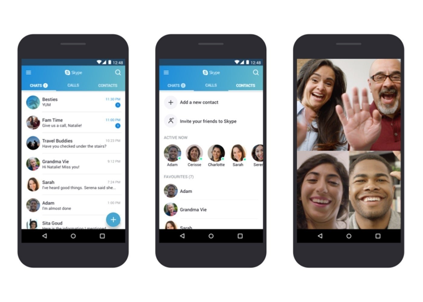 Skype para Android ahora funciona mejor incluso en los teléfonos más antiguos