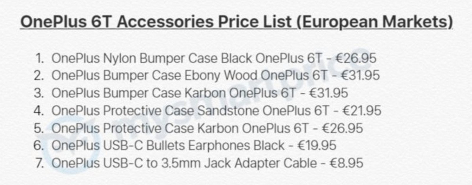 OnePlus 6T: este es el precio de sus accesorios oficiales