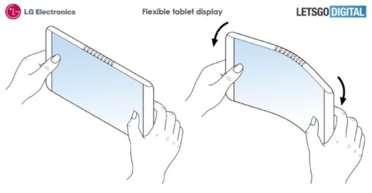 Samsung acaba de patentar una tablet con pantalla flexible