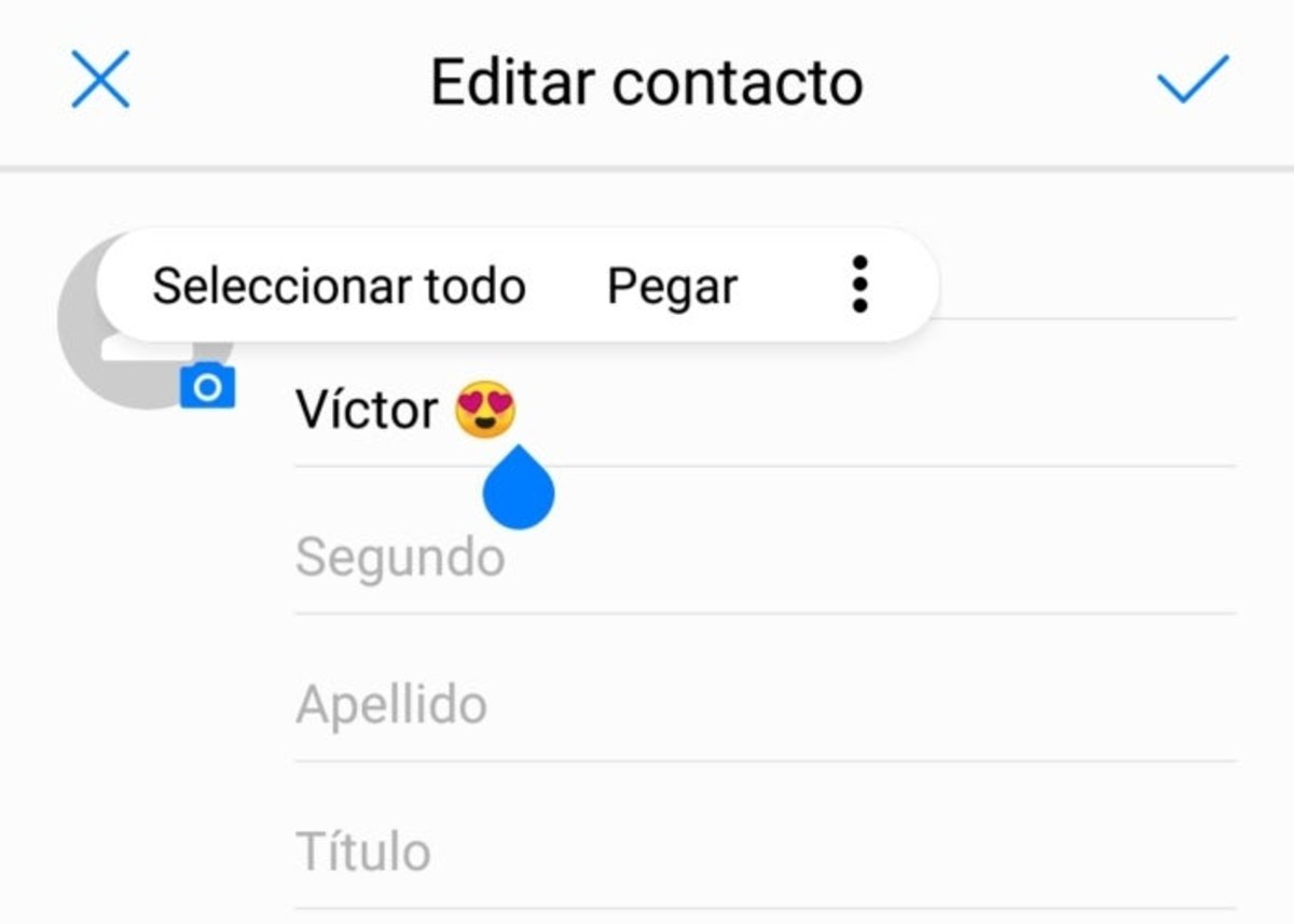 WhatsApp emoji contactos