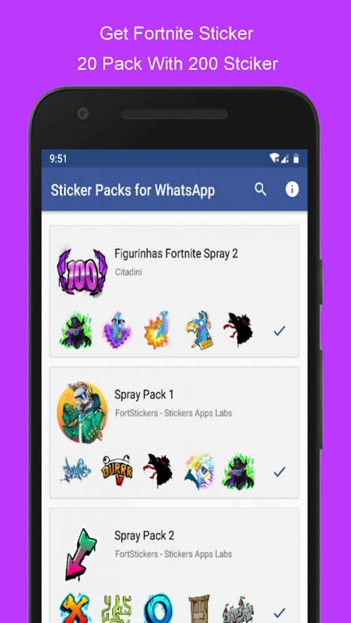 Los mejores packs de stickers de Fortnite para WhatsApp