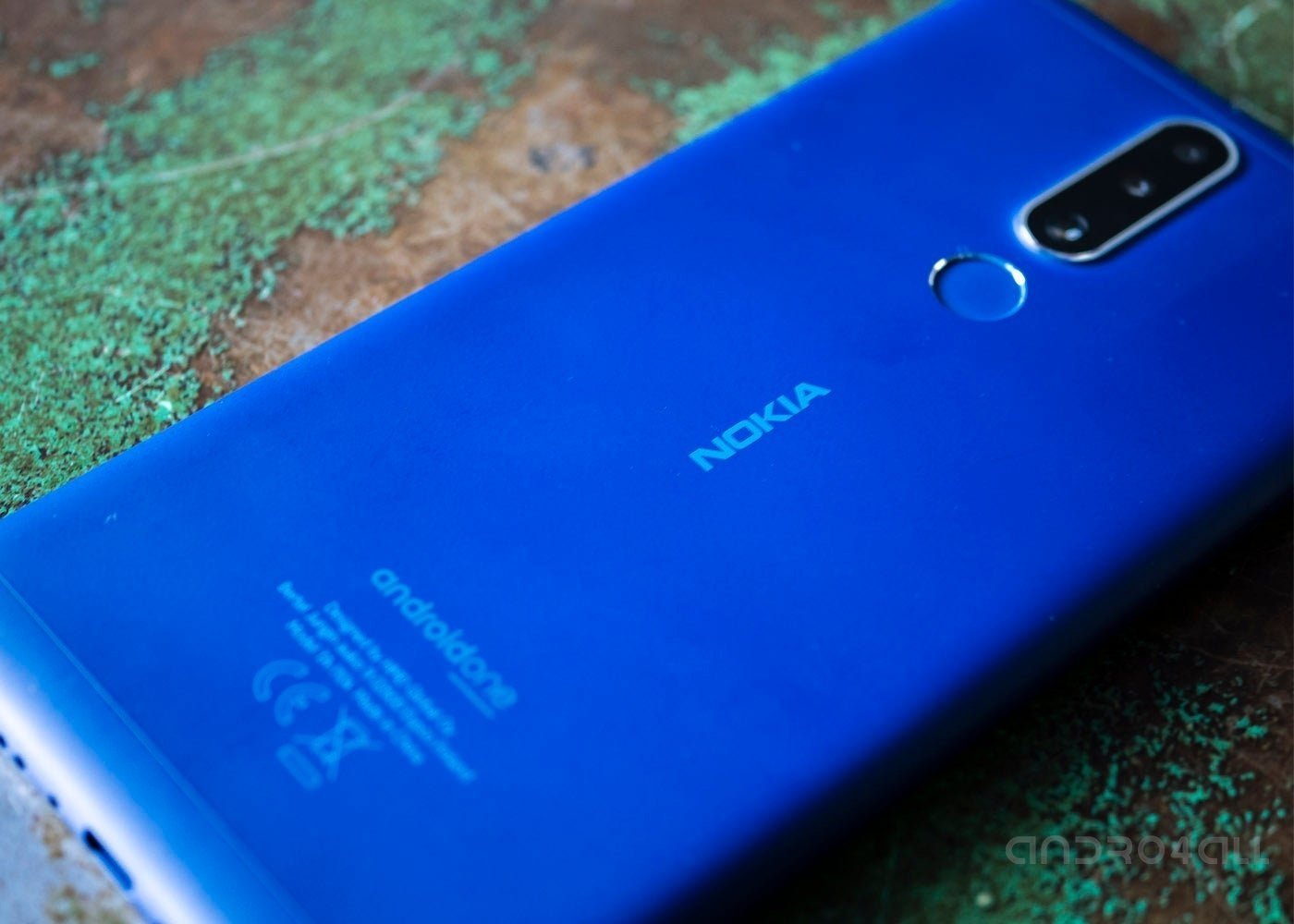 Nokia 3.1 Plus, diseño posterior