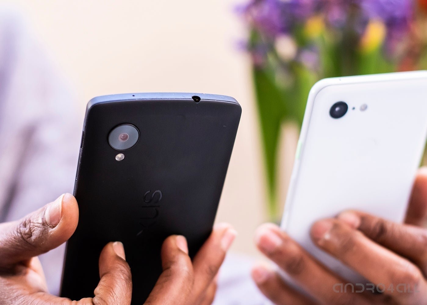 Camara Nexus 5 y Google Pixel 3