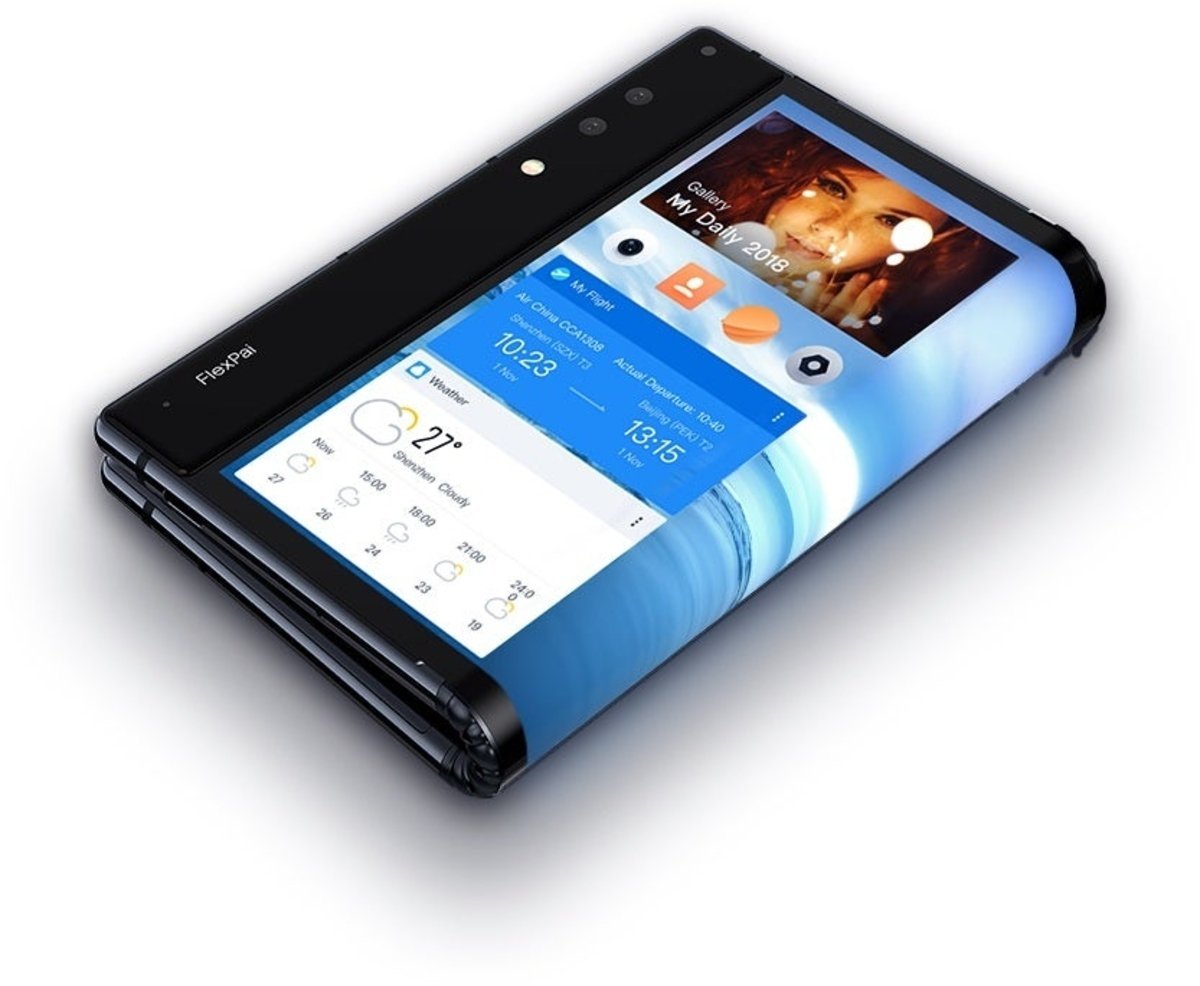 Royole FlexPai, así es el smartphone flexible chino presentado en el CES 2019