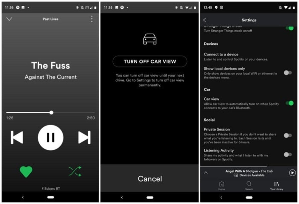 Spotify activa el modo Car View: así puedes emparejarlo con tu coche