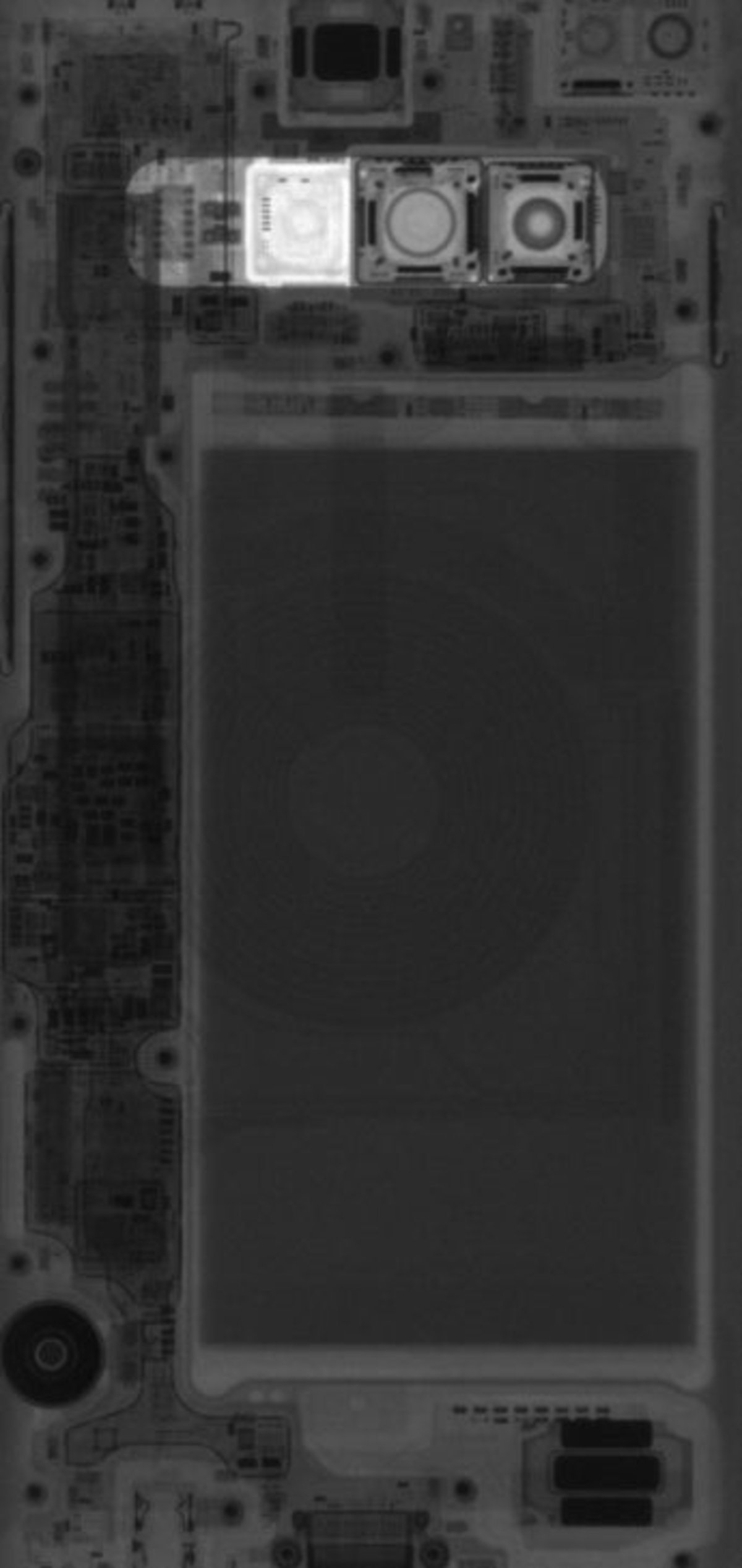 Samsung Galaxy S10 fondos pantalla rayos x