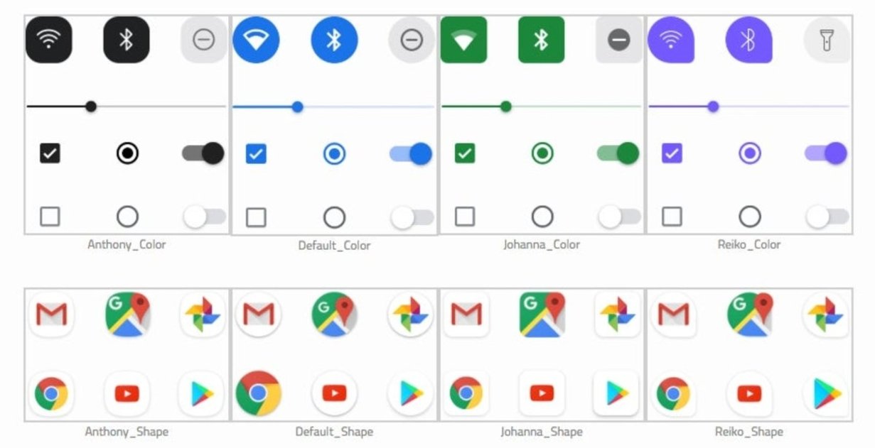 Android Q Beta 2 incluye Pixel Themes