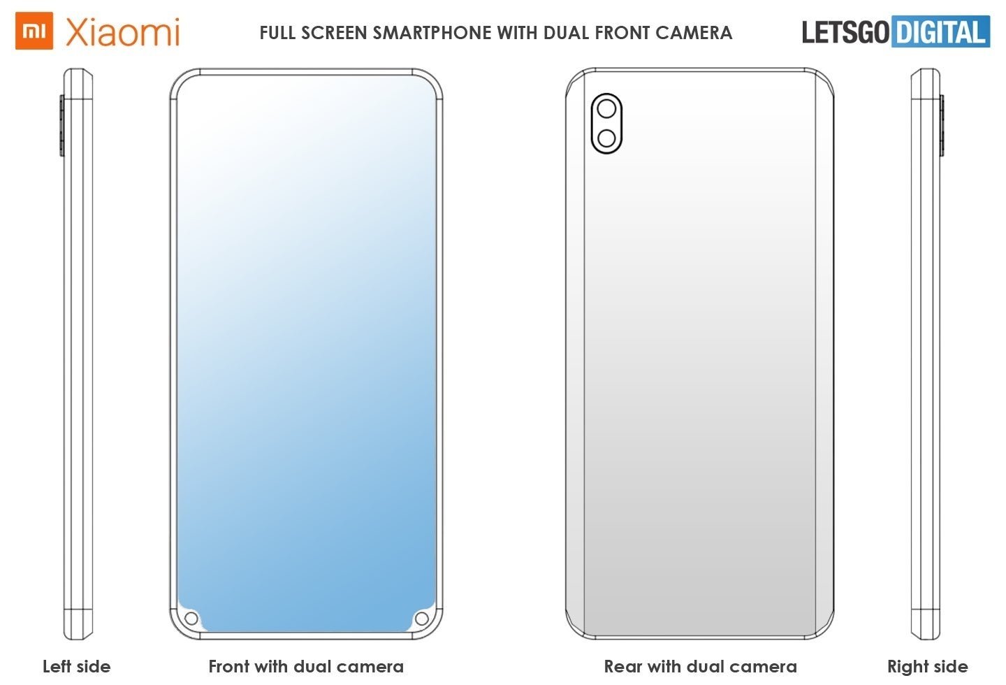 Xiaomi patente cámara frontal
