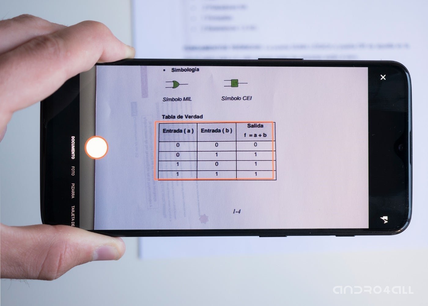 Scan file to Excel for Android
