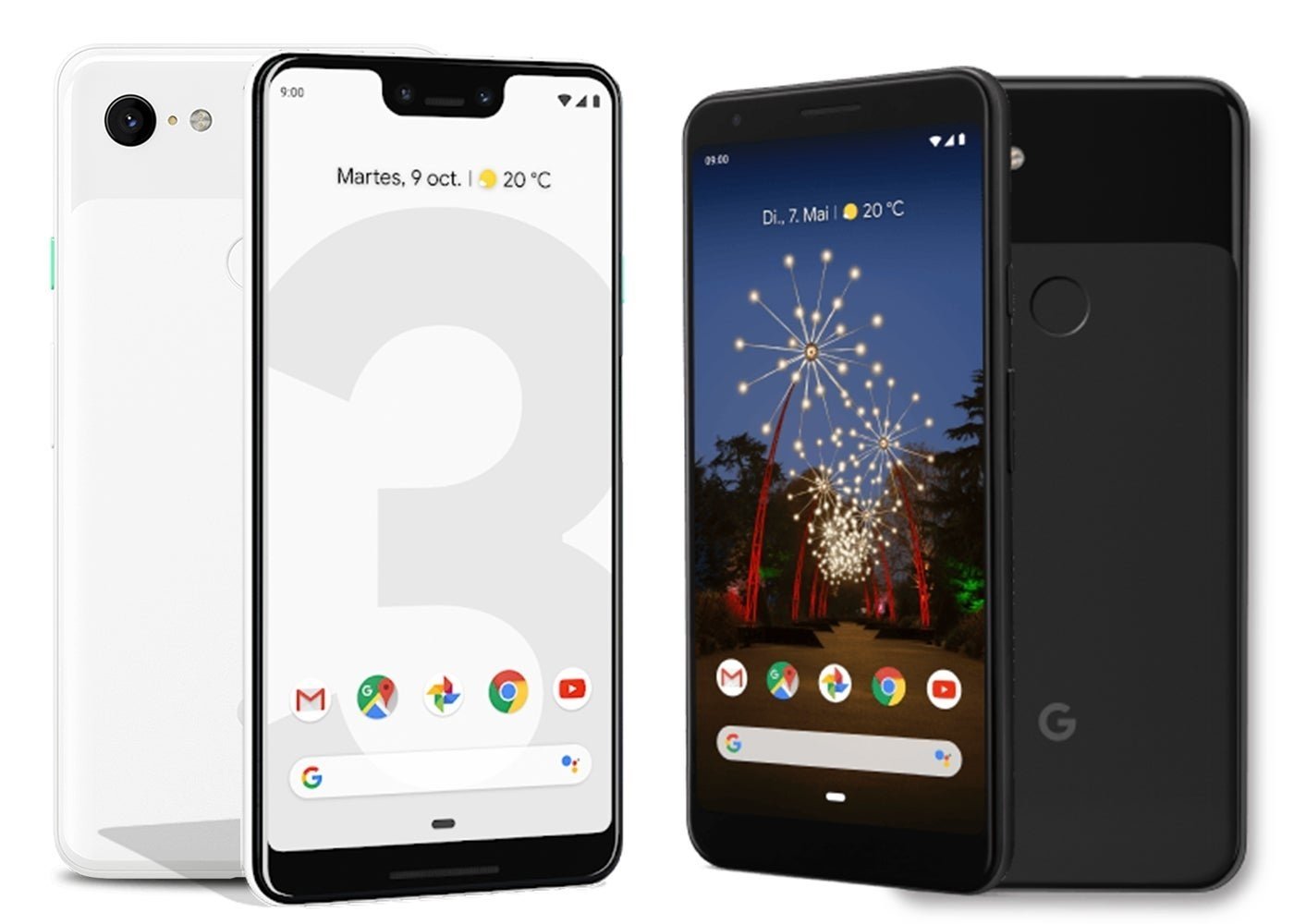 Google Pixel 3a y 3a XL vs Pixel 3 y 3 XL: las 4 principales diferencias