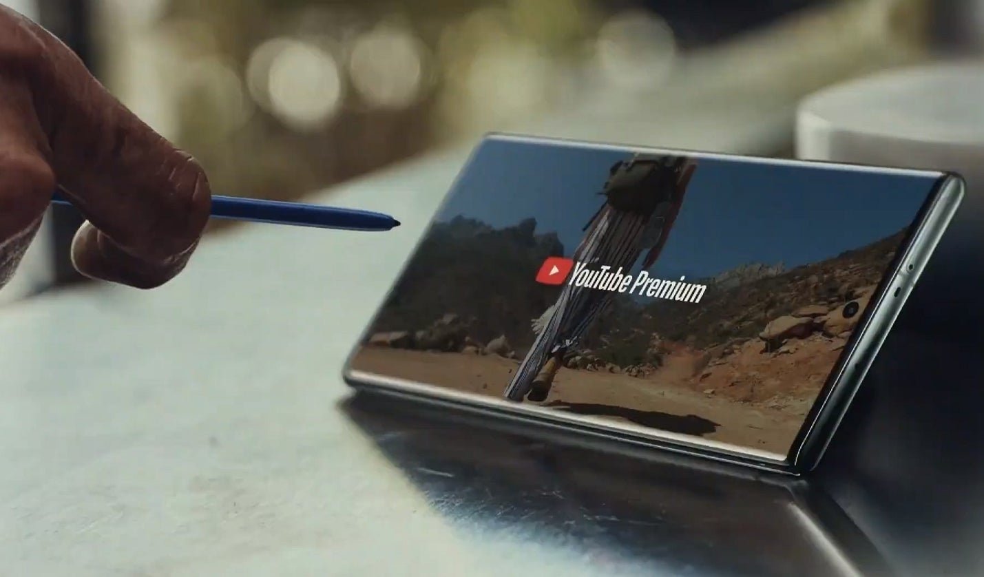 Galaxy Note10, S-Pen YouTube