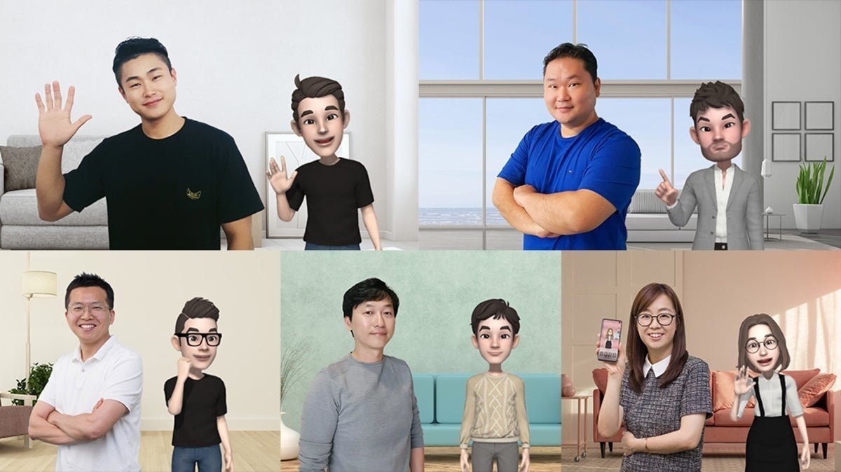 El futuro de los emojis según Samsung: avatares de cuerpo entero para absolutamente todo