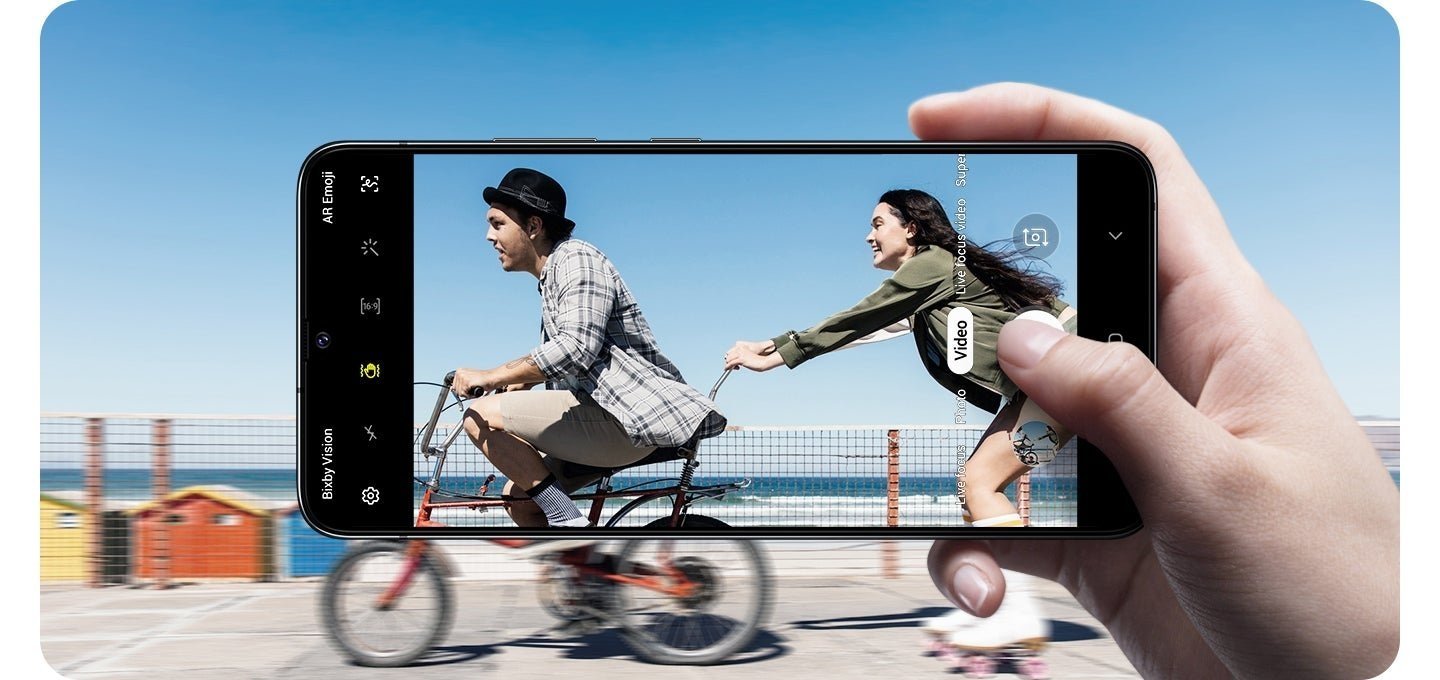 Samsung Galaxy A90 5G cámara video