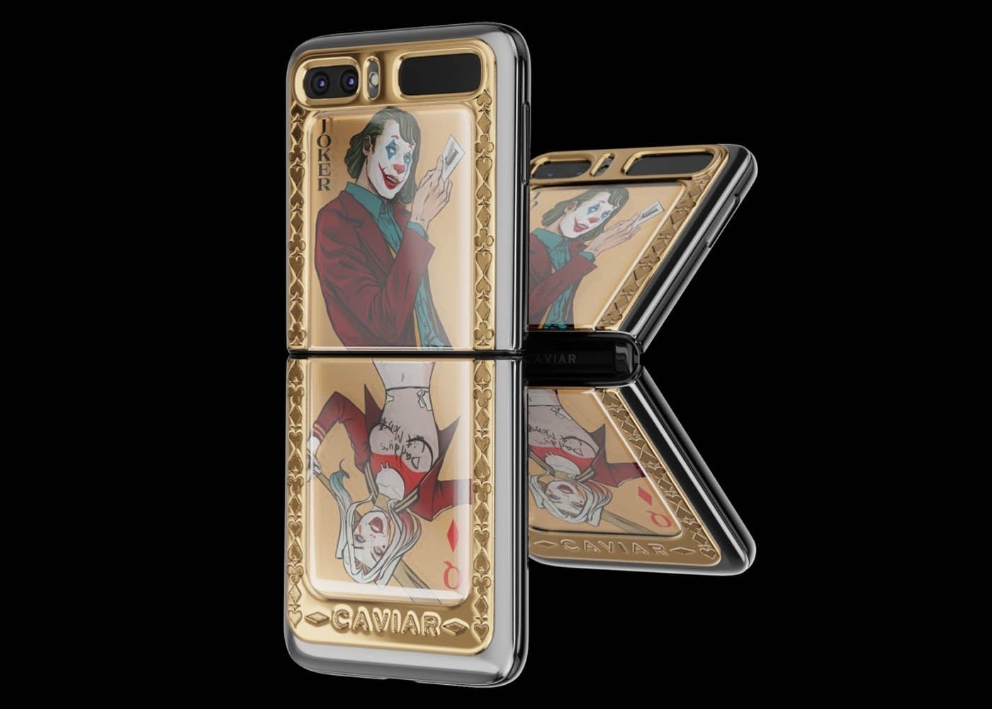 El Samsung Galaxy Z Flip todavía no ha sido presentado pero ya tiene una espectacular edición del Joker y Harley Quinn
