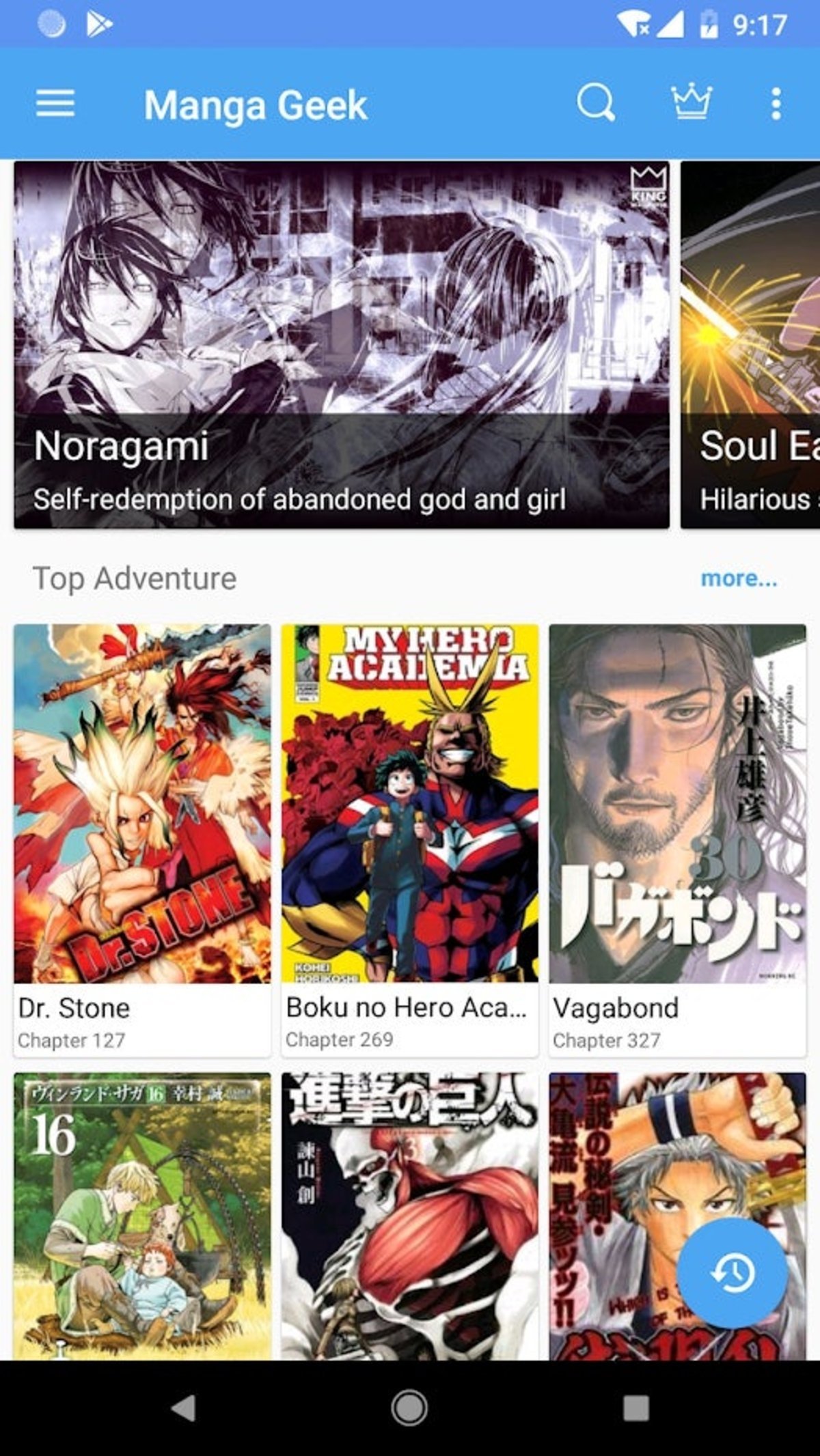 Las 7 mejores apps para leer manga en el móvil