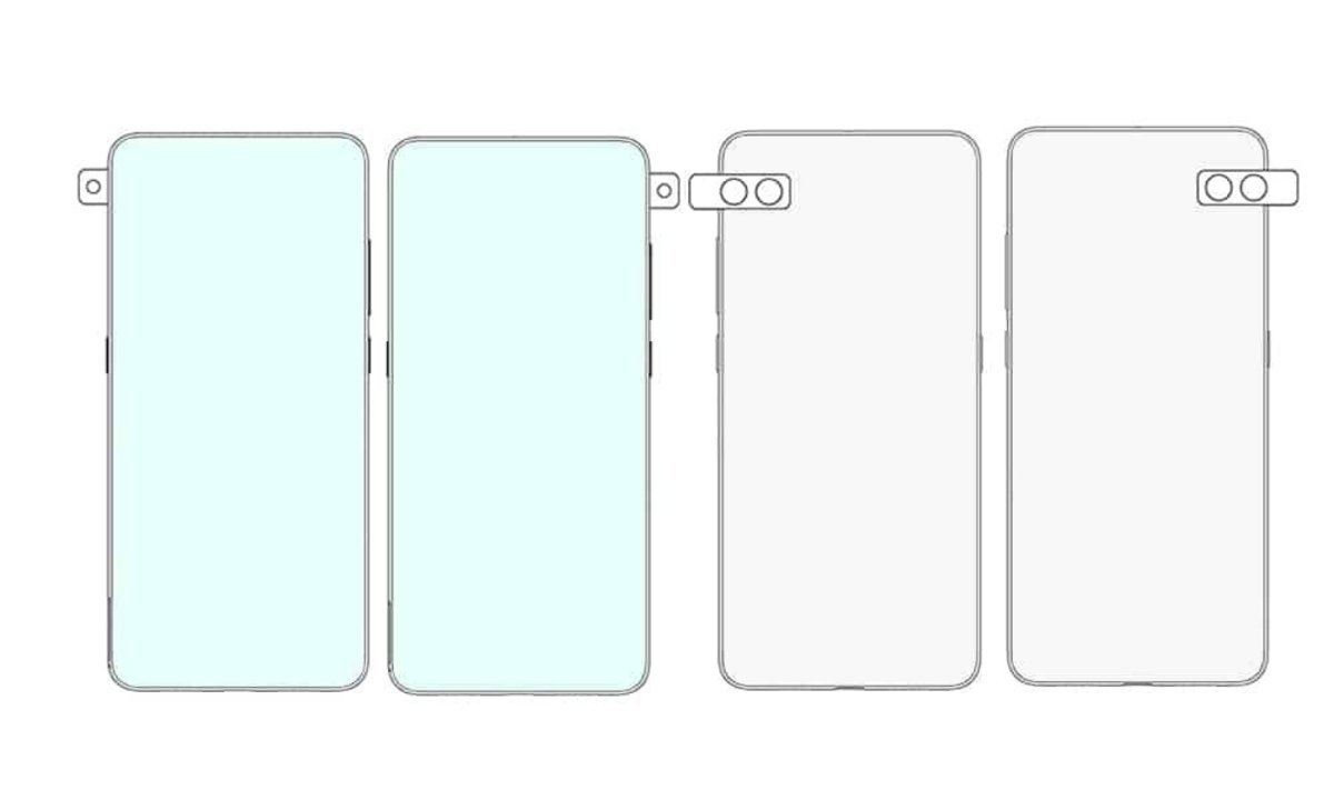 Nueva patente de Xiaomi para cámaras pop-up