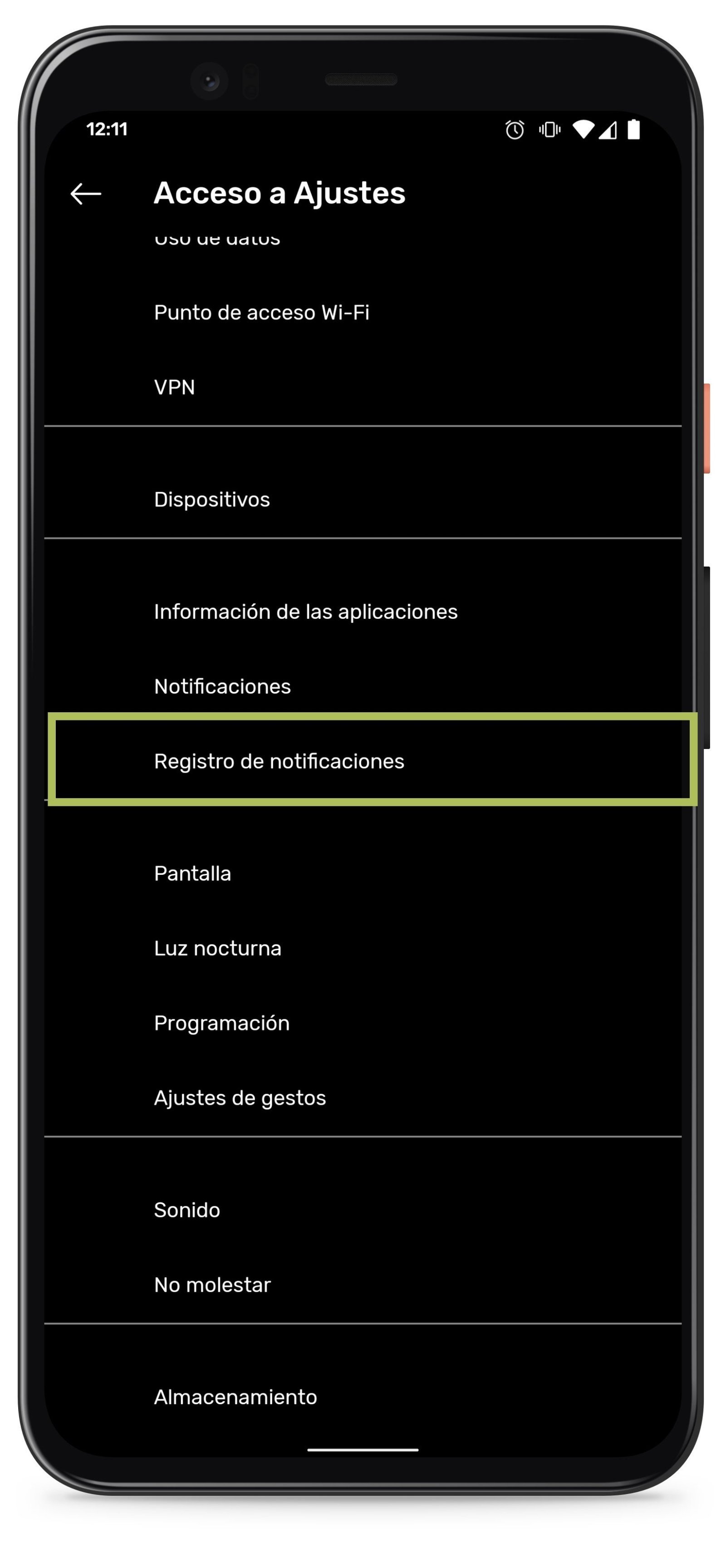 El truco de Android para acceder a todo tu historial de notificaciones